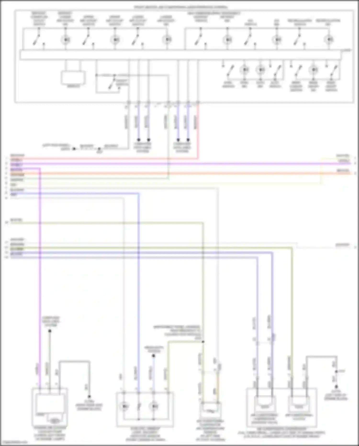 Wiring diagram sync switch for Chevrolet Tahoe V (2021-2024) (1 of 1)