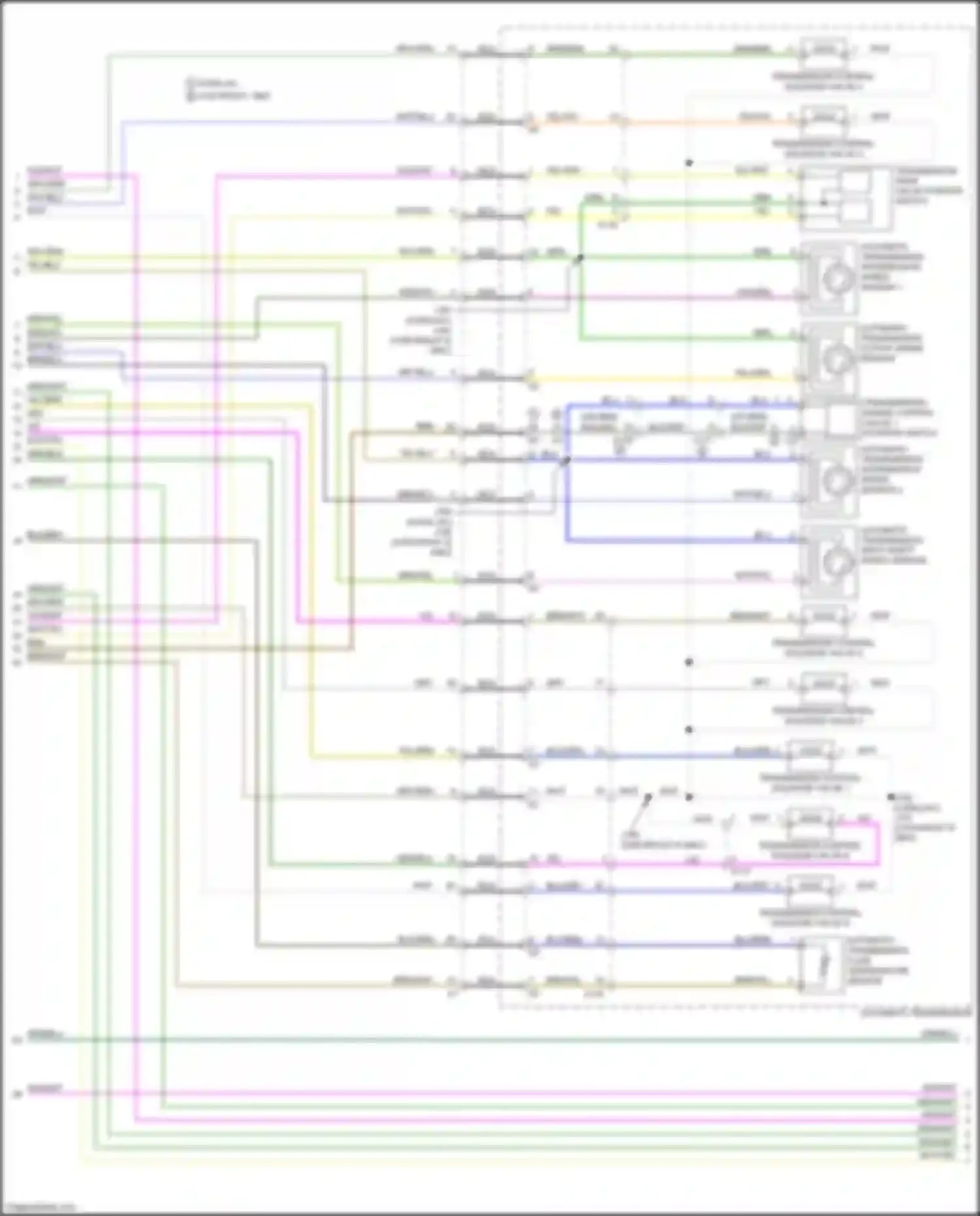 Wiring diagram yel for Chevrolet Tahoe V (2021-2024) (1 of 69)