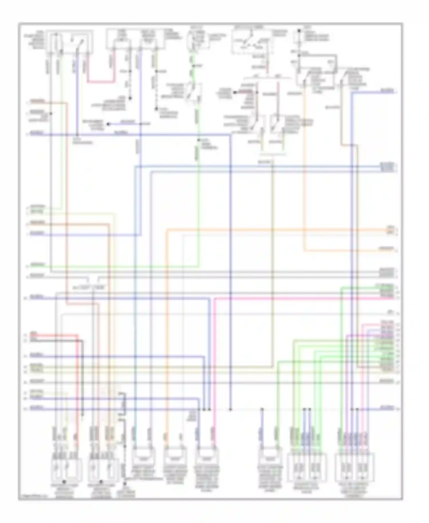 Wiring diagram exhaust gas recirculation valve for Chevrolet Tracker II (1998-2004) (1 of 1)