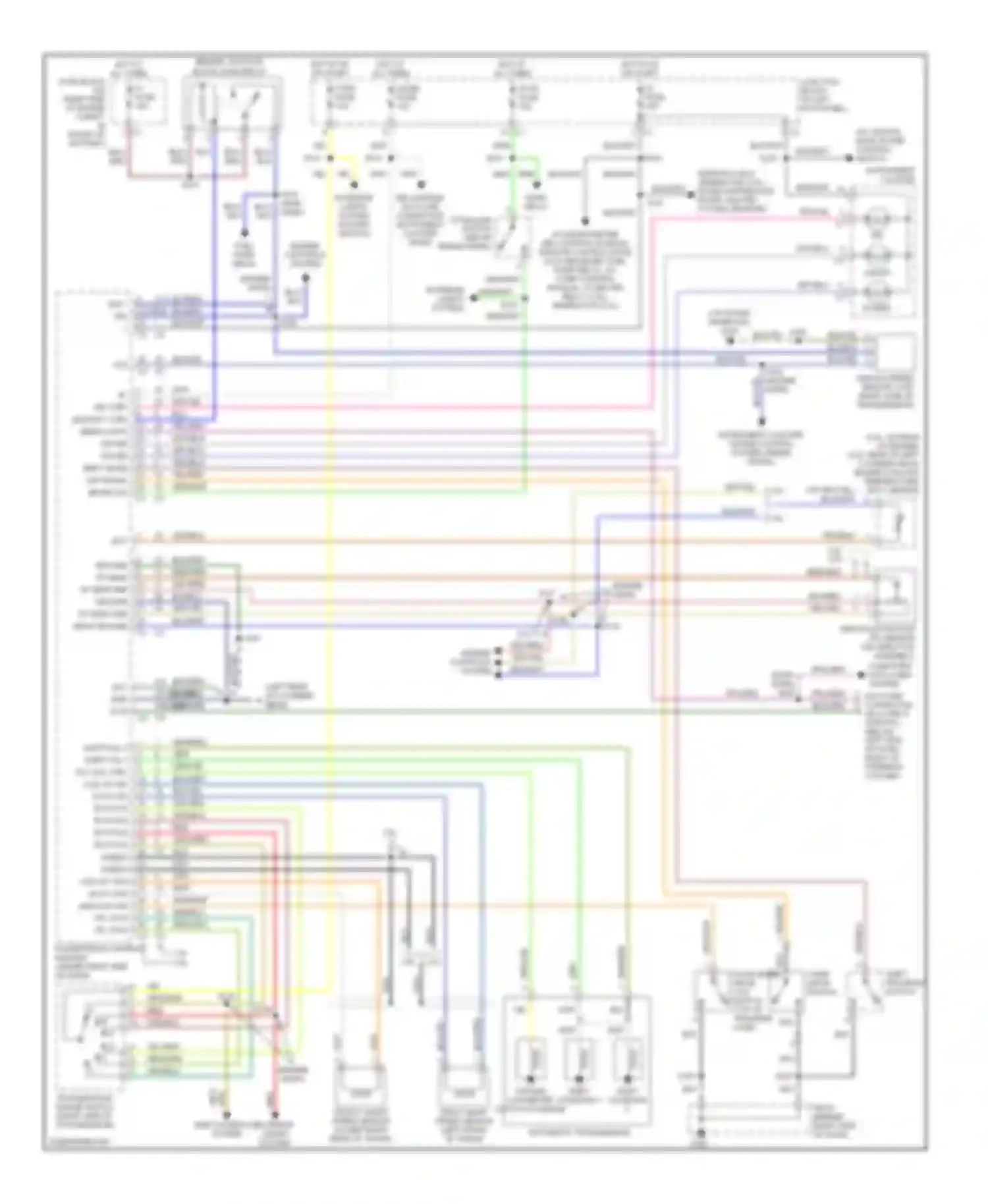 Wiring diagram grn/wht for Chevrolet Tracker II (1998-2004) (1 of 11)