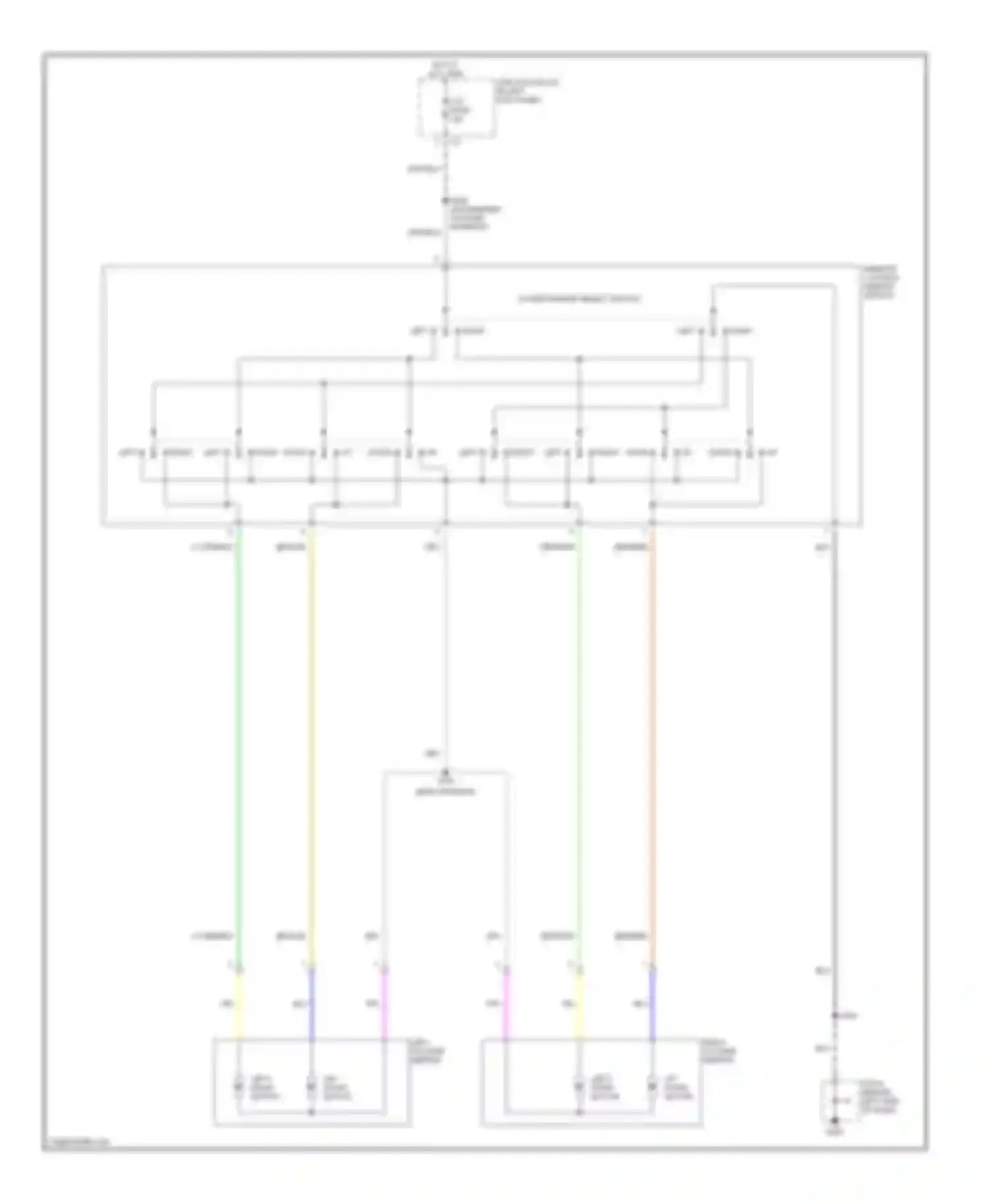 Wiring diagram lt grn/blk for Chevrolet Tracker II (1998-2004) (2 of 6)