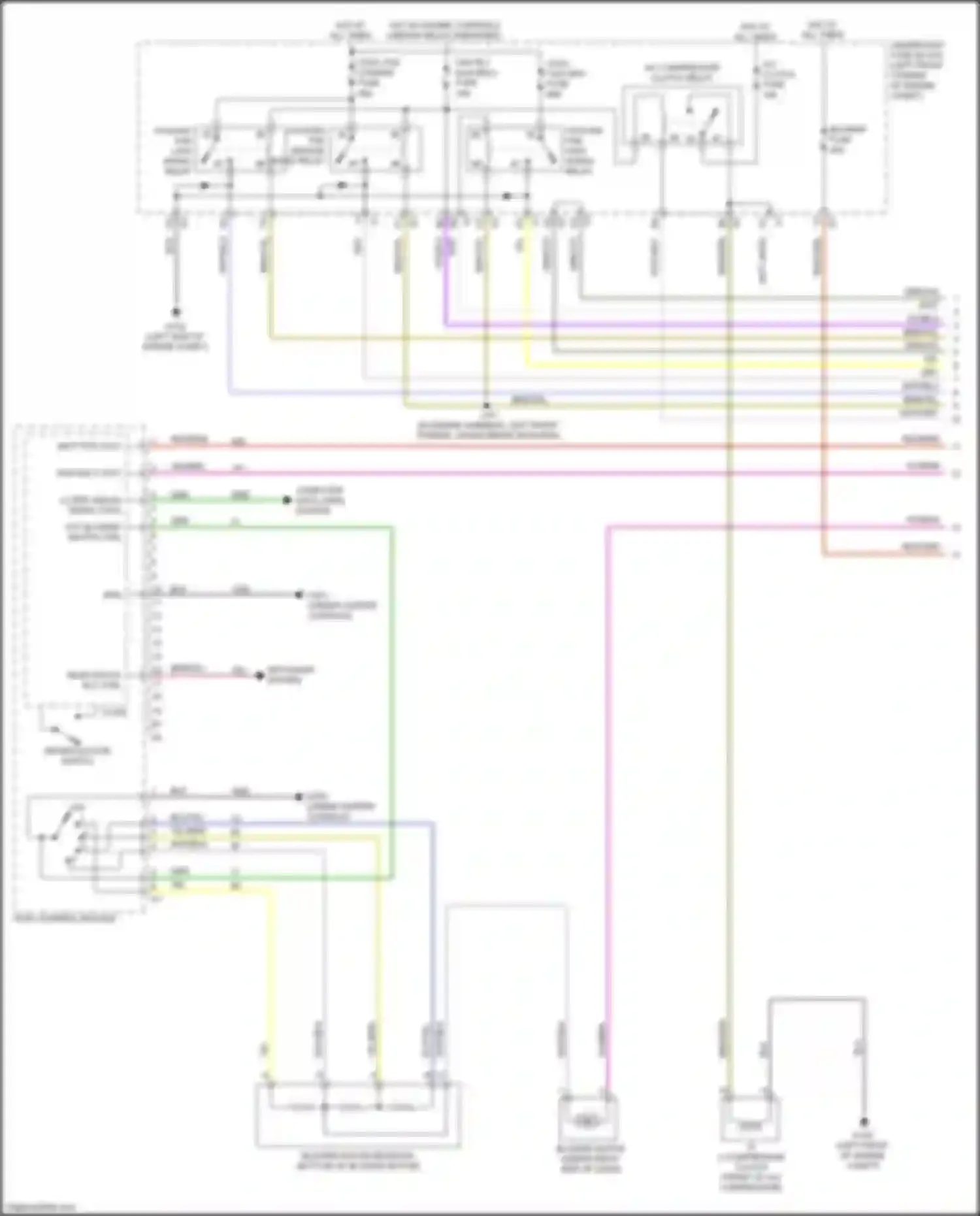 Tracker Chevrolet III (2013-2017): Manual a/c circuit (1 of 3)