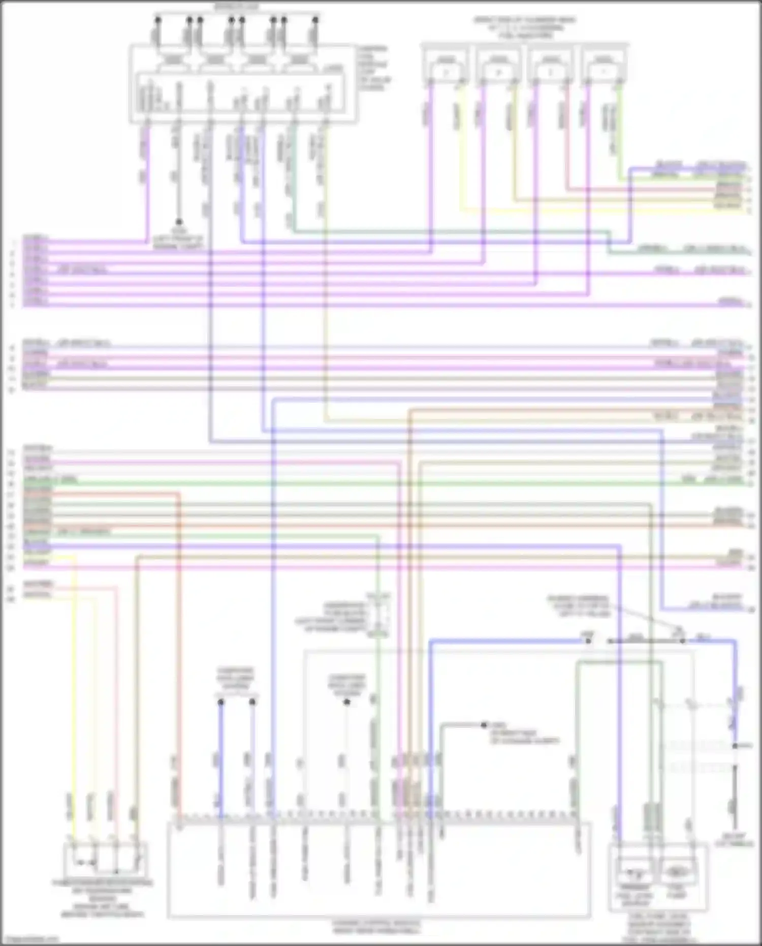 Tracker Chevrolet III (2013-2017): Wiring diagram engine performance 1.4l vin b (4 of 6)