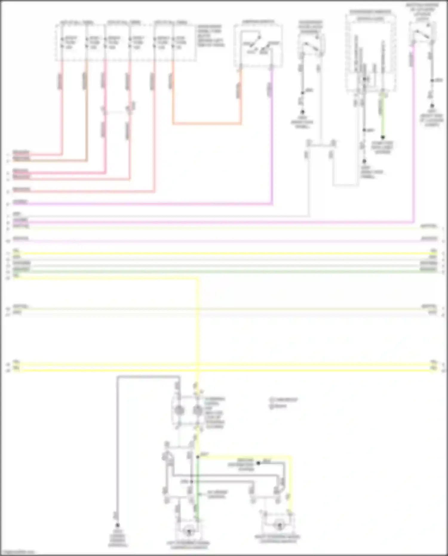 Tracker Chevrolet III (2013-2017): Interior lights circuit (2 of 4)