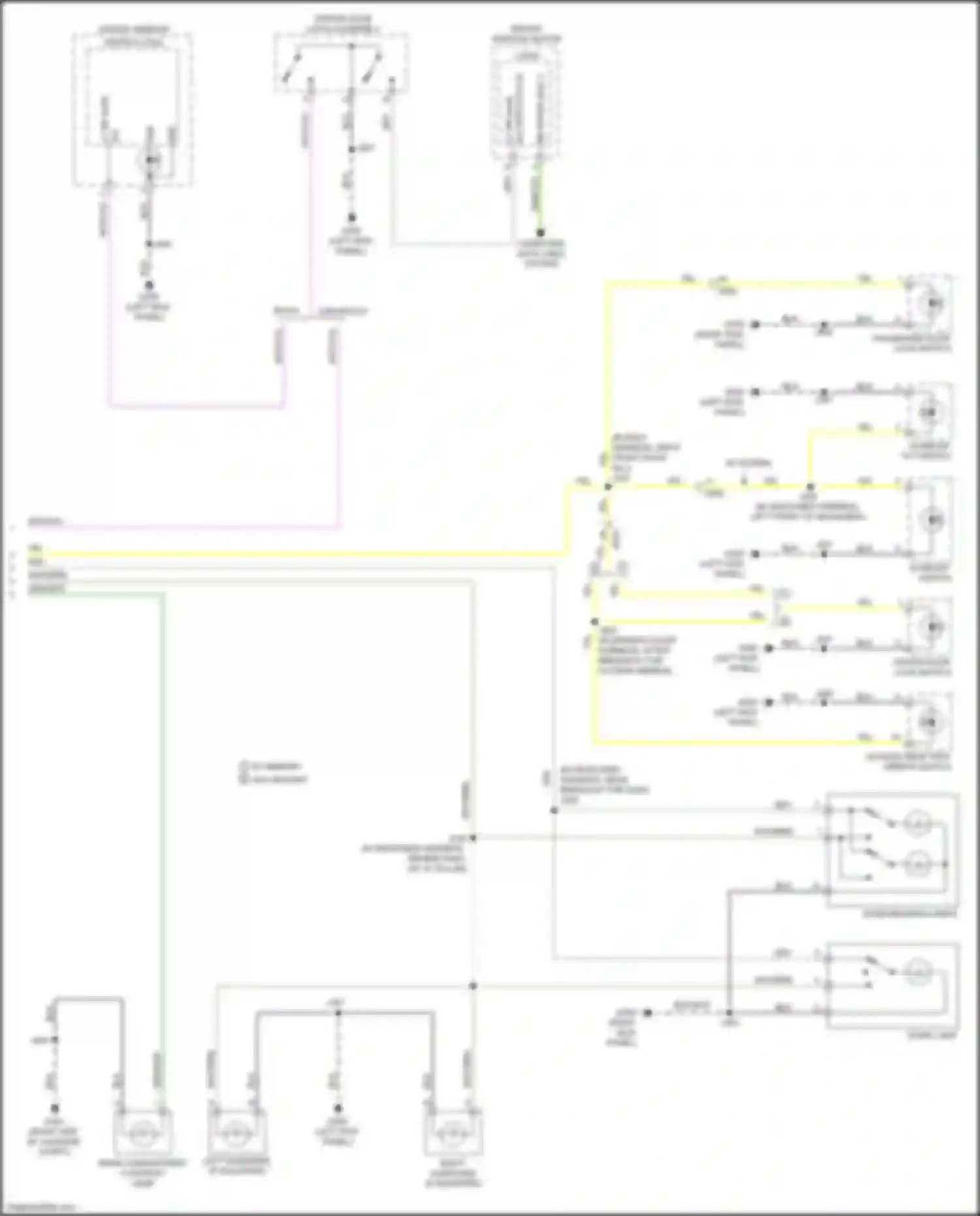 Tracker Chevrolet III (2013-2017): Interior lights circuit (4 of 4)