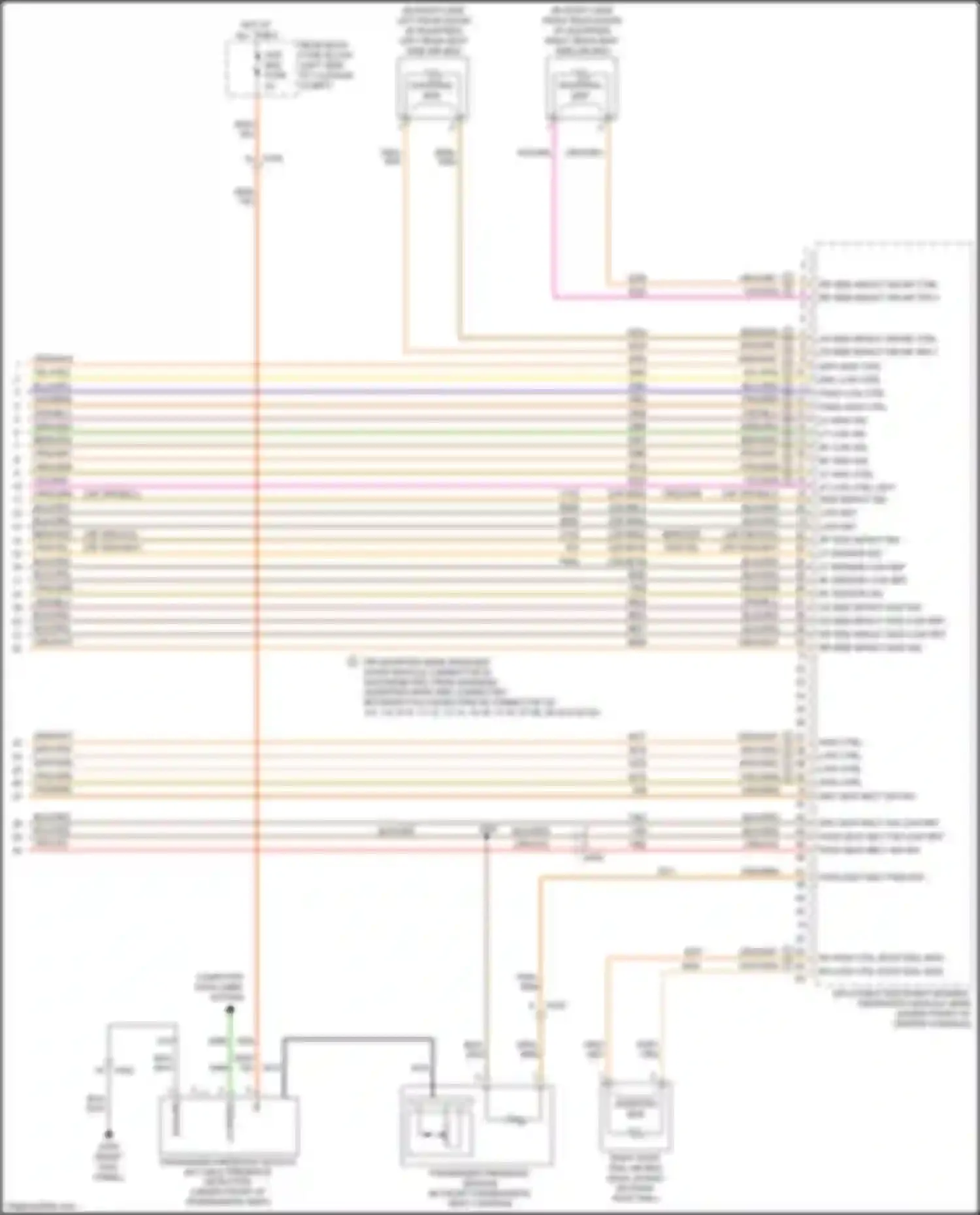 Tracker Chevrolet III (2013-2017): Supplemental restraints circuit (4 of 4)