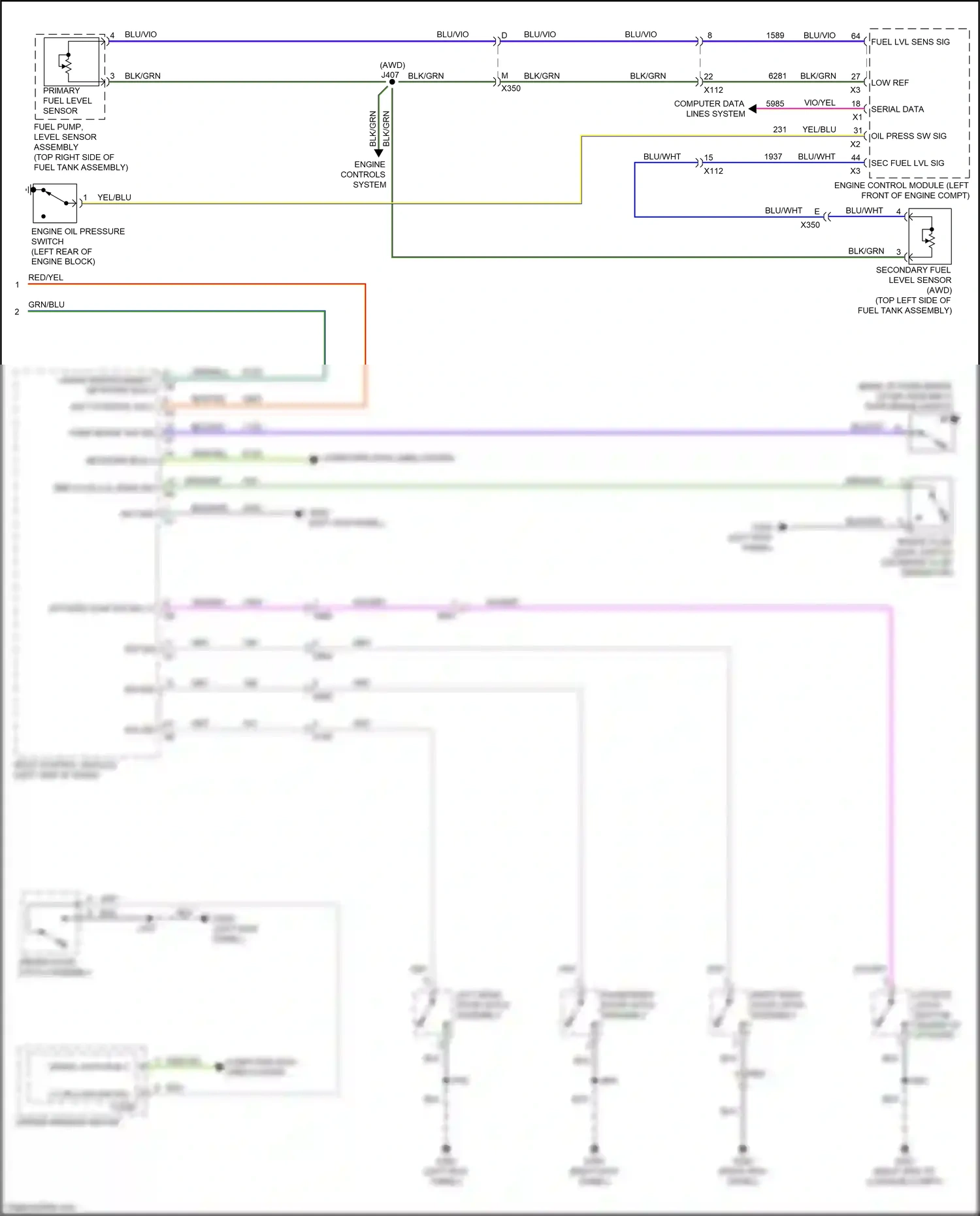 Chevrolet Tracker III (2013-2017) batt positive volt wiring diagram  (6 of 11)