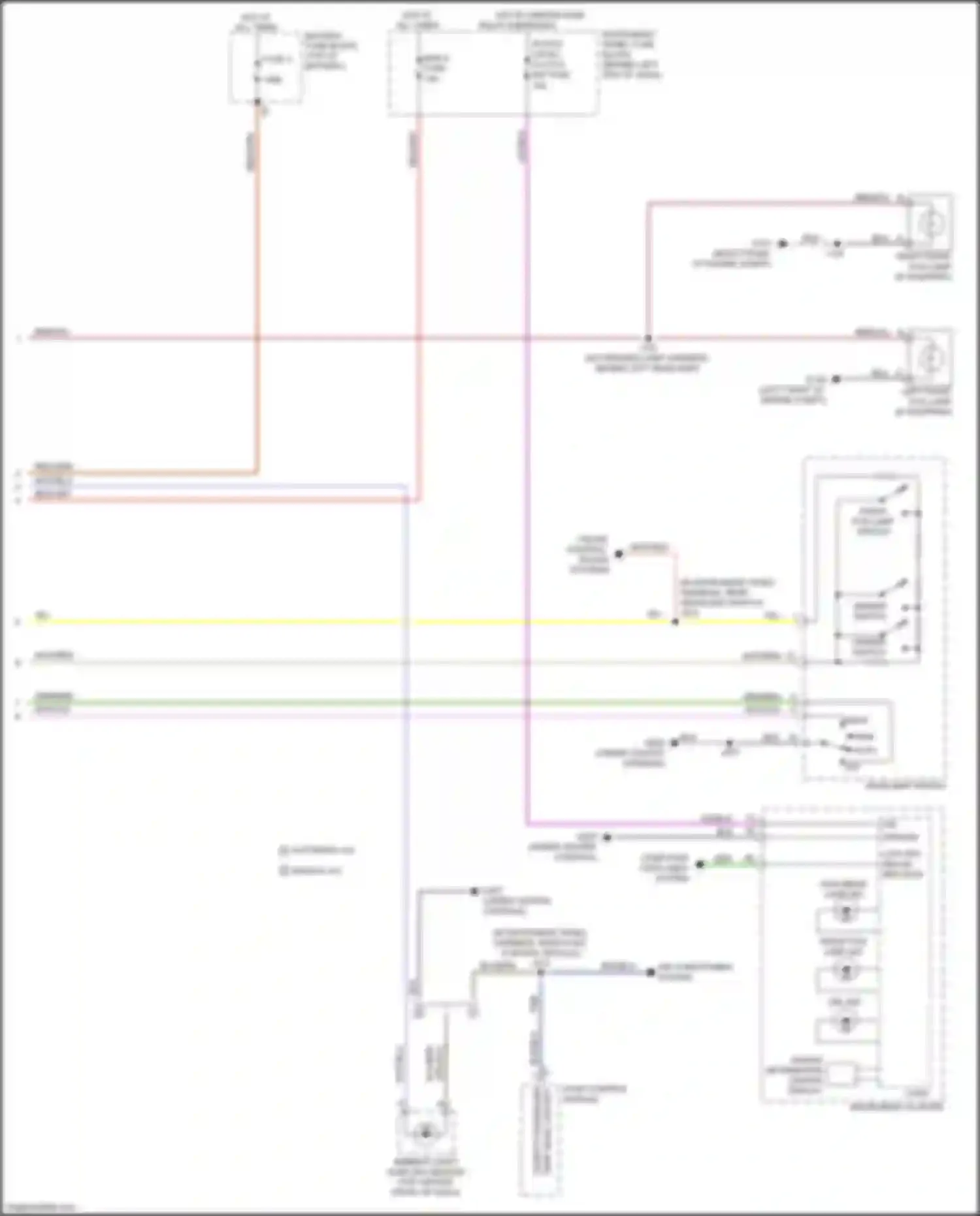 Wiring diagram battery fuse block for Chevrolet Tracker III (2013-2017) (4 of 10)