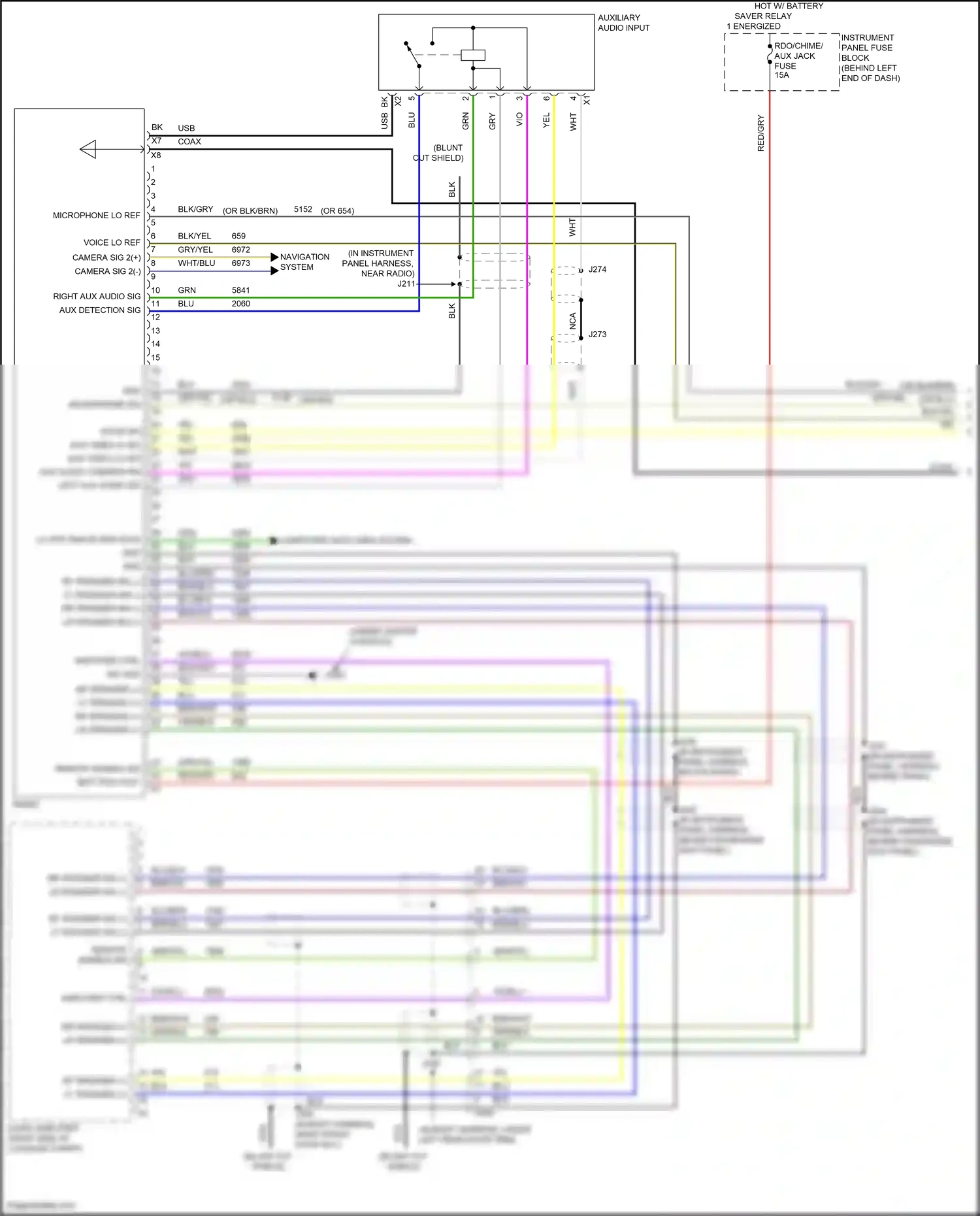 Chevrolet Tracker III (2013-2017) blk/gry wiring diagram  (7 of 13)