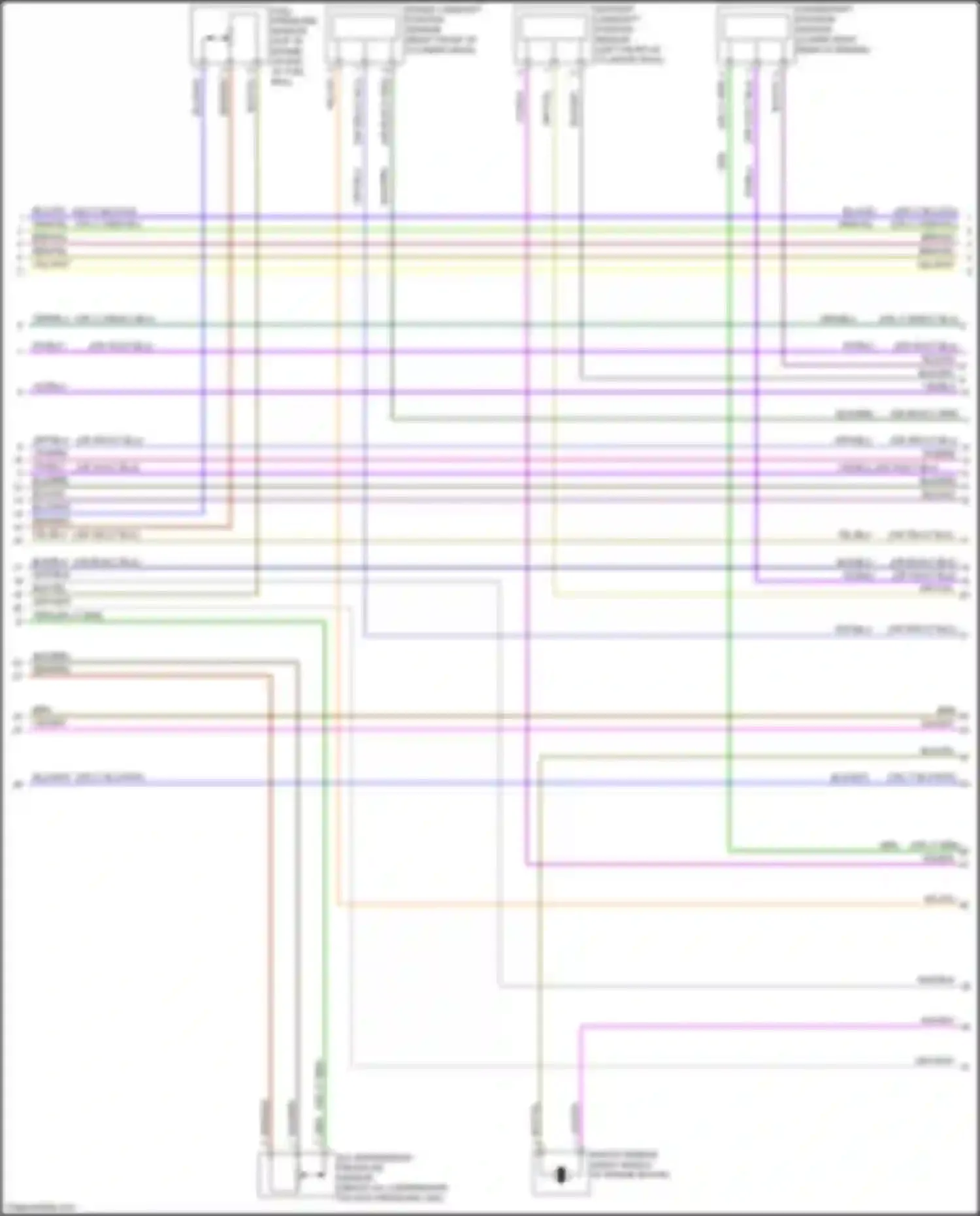 Wiring diagram blk/vio for Chevrolet Tracker III (2013-2017) (7 of 8)