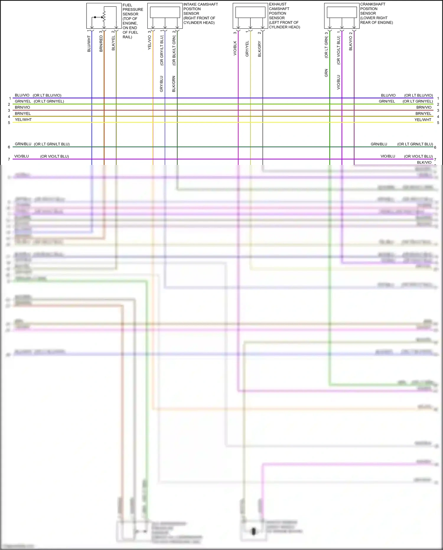 Chevrolet Tracker III (2013-2017) blk/yel wiring diagram  (17 of 18)