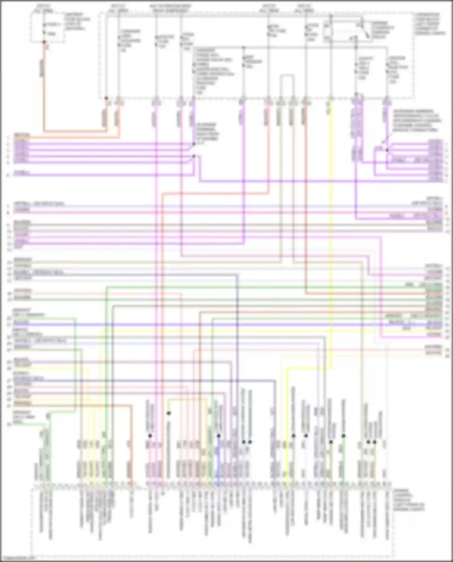 Wiring diagram fuse 4 for Chevrolet Tracker III (2013-2017) (7 of 7)