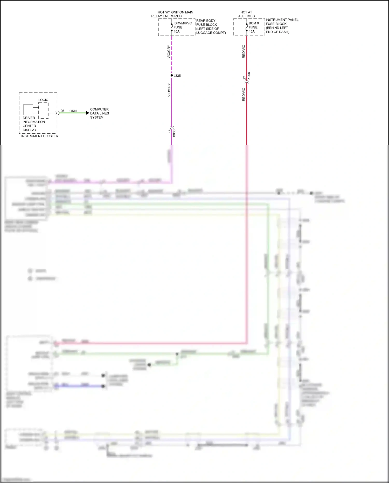 Chevrolet Tracker III (2013-2017) gry wiring diagram  (9 of 40)