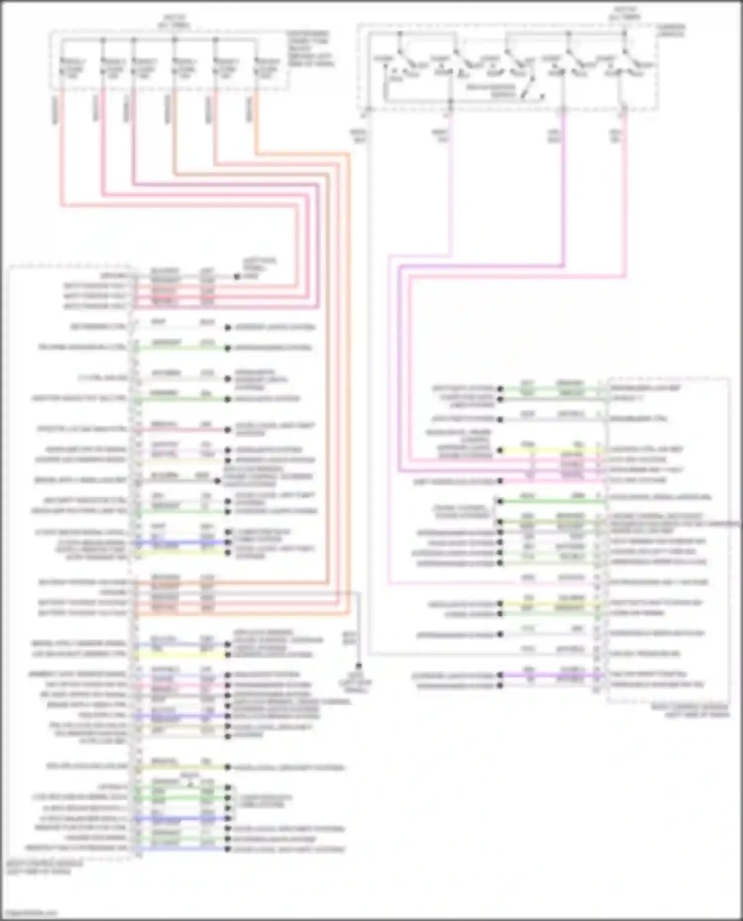 Wiring diagram headlamp sw on signal for Chevrolet Tracker III (2013-2017) (1 of 1)