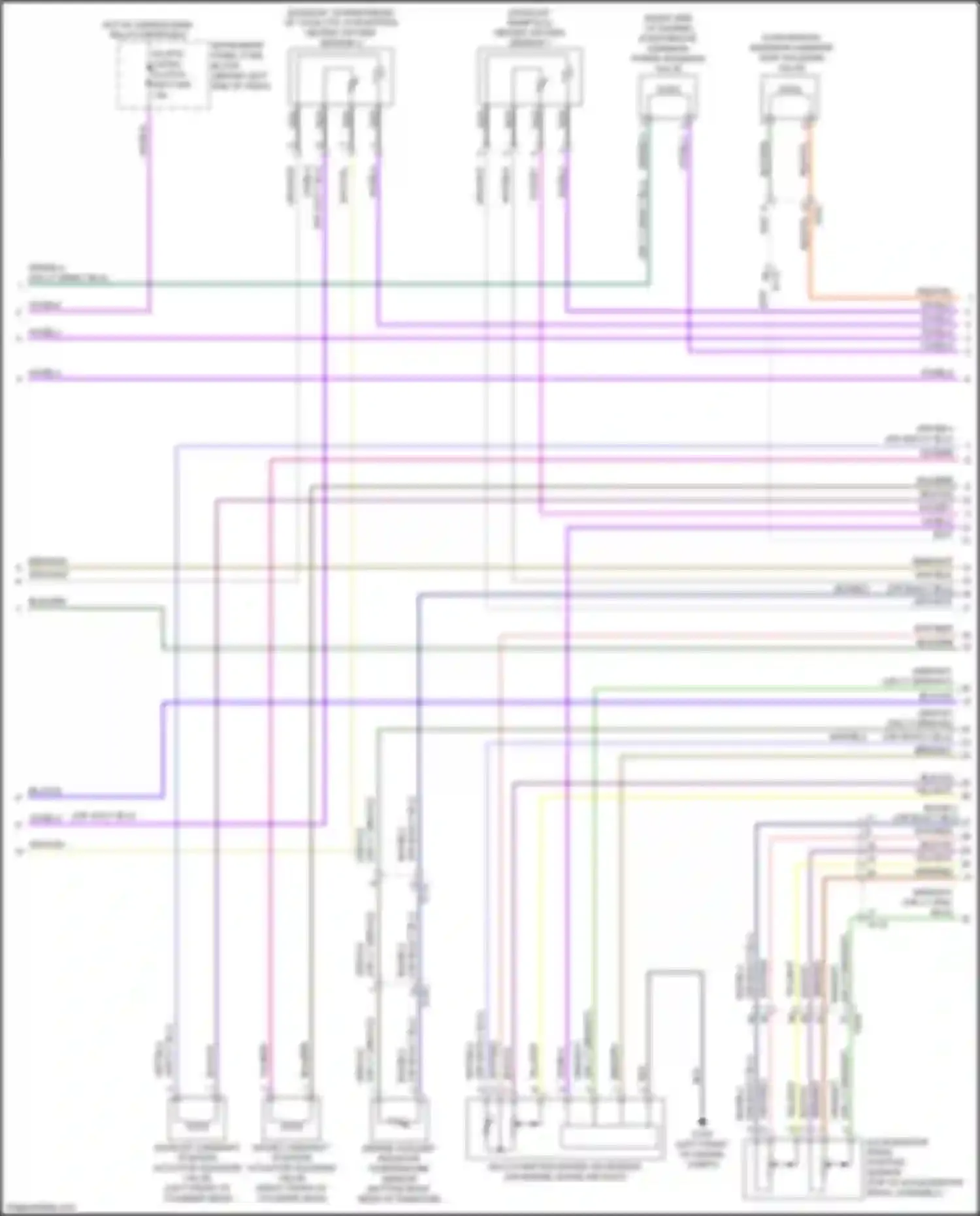 Wiring diagram heated oxygen sensor 1 for Chevrolet Tracker III (2013-2017) (2 of 2)