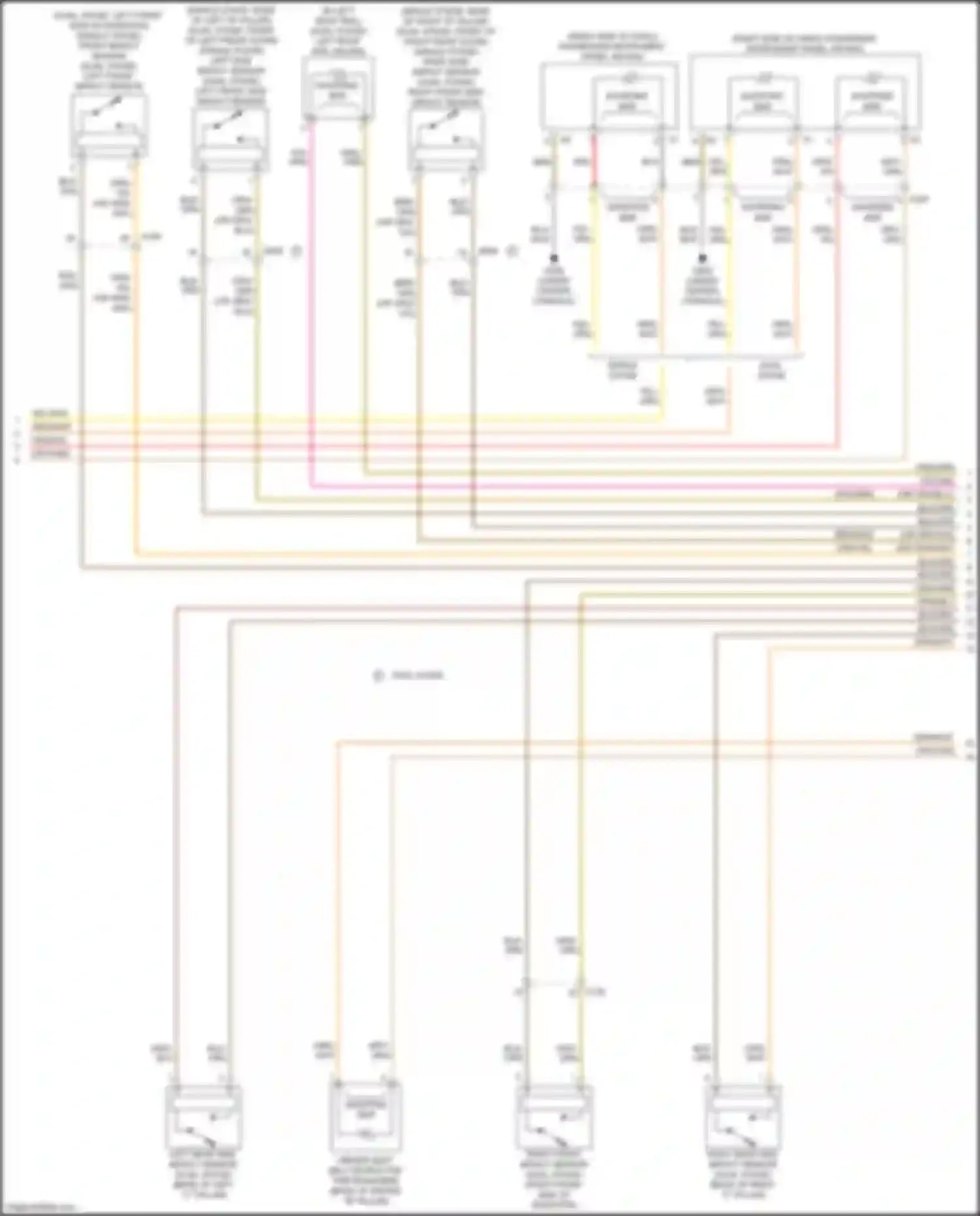 Wiring diagram red for Chevrolet Tracker III (2013-2017) (9 of 19)