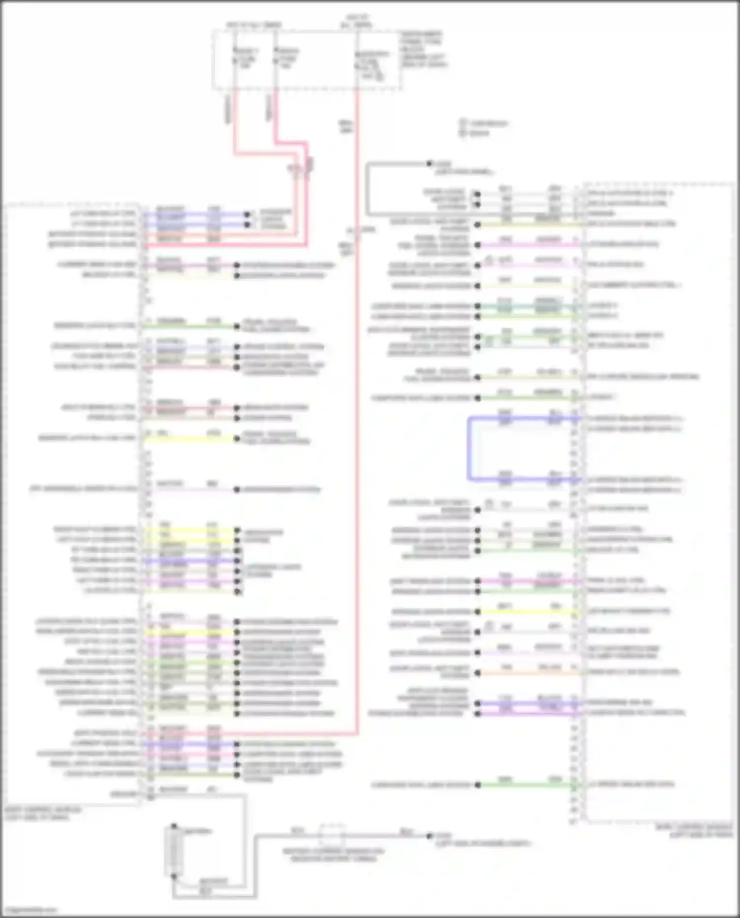 Wiring diagram run relay coil control for Chevrolet Tracker III (2013-2017) (1 of 1)