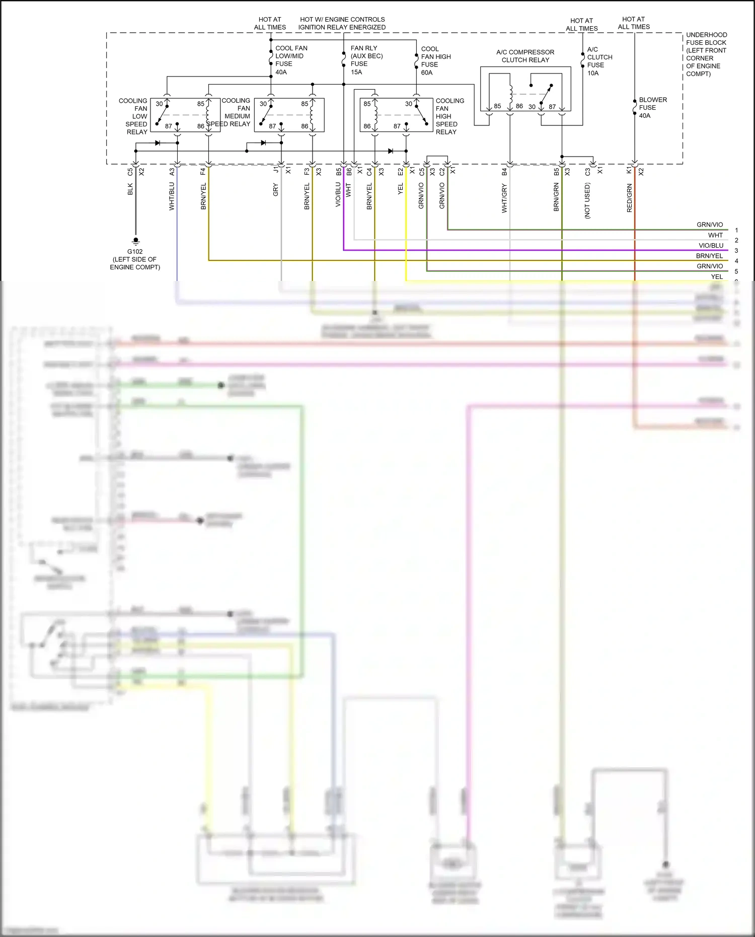 Chevrolet Tracker III (2013-2017) wht/gry wiring diagram  (4 of 10)