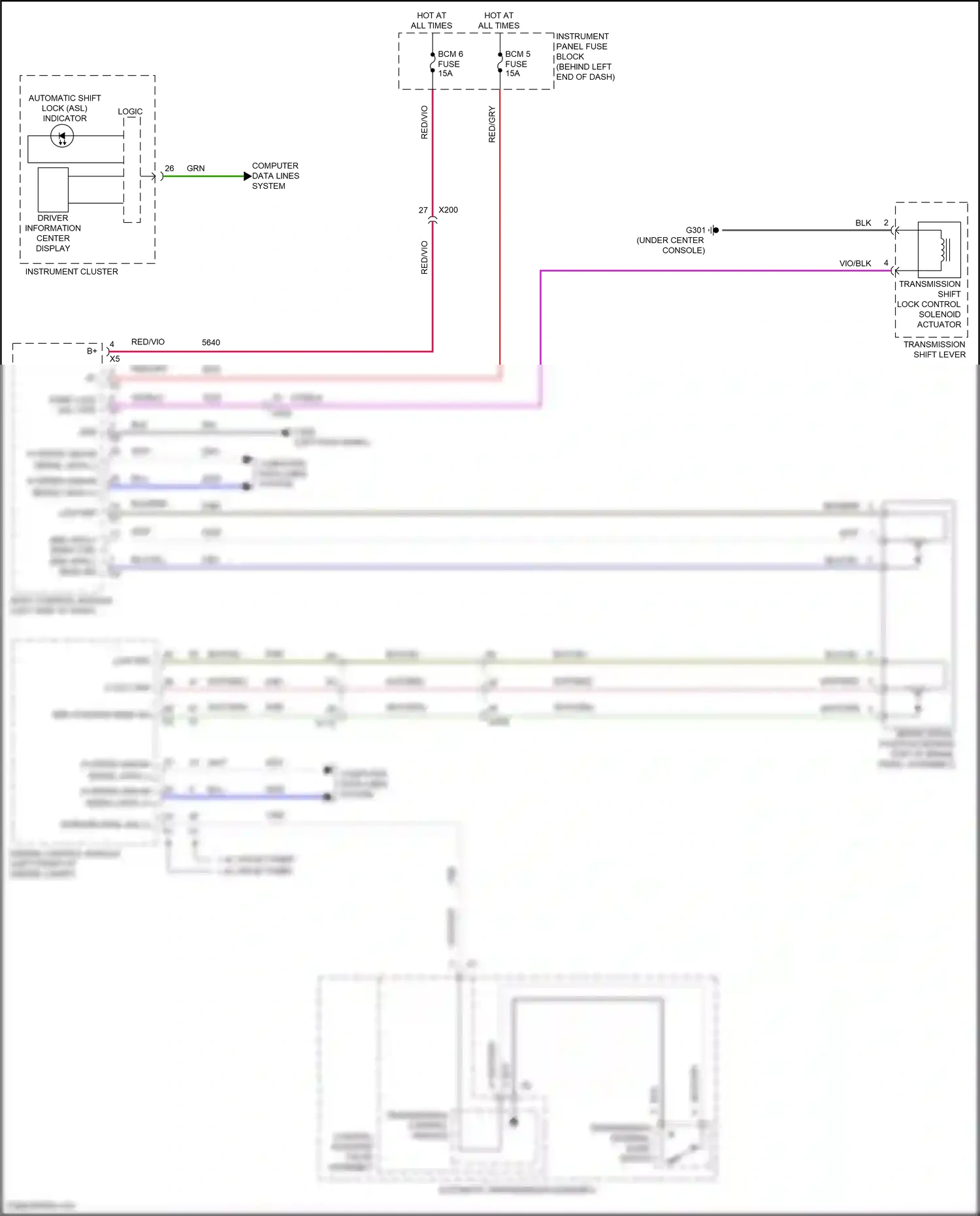 Chevrolet Tracker III (2013-2017) wht/red wiring diagram  (9 of 13)