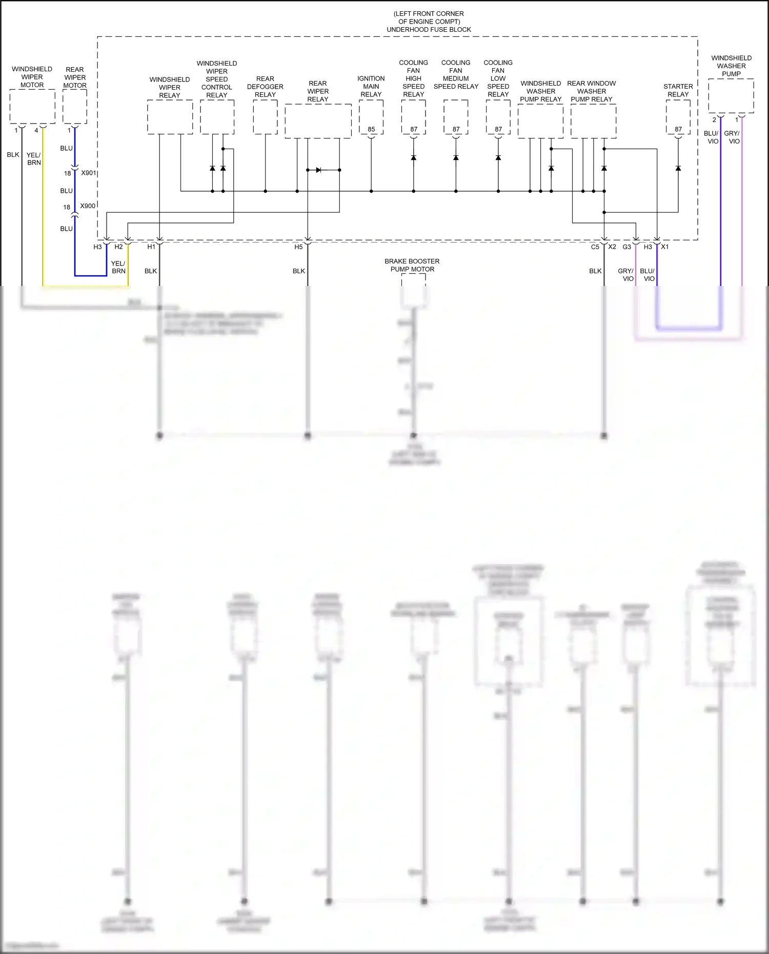 Chevrolet Tracker III (2013-2017) yel wiring diagram  (22 of 49)
