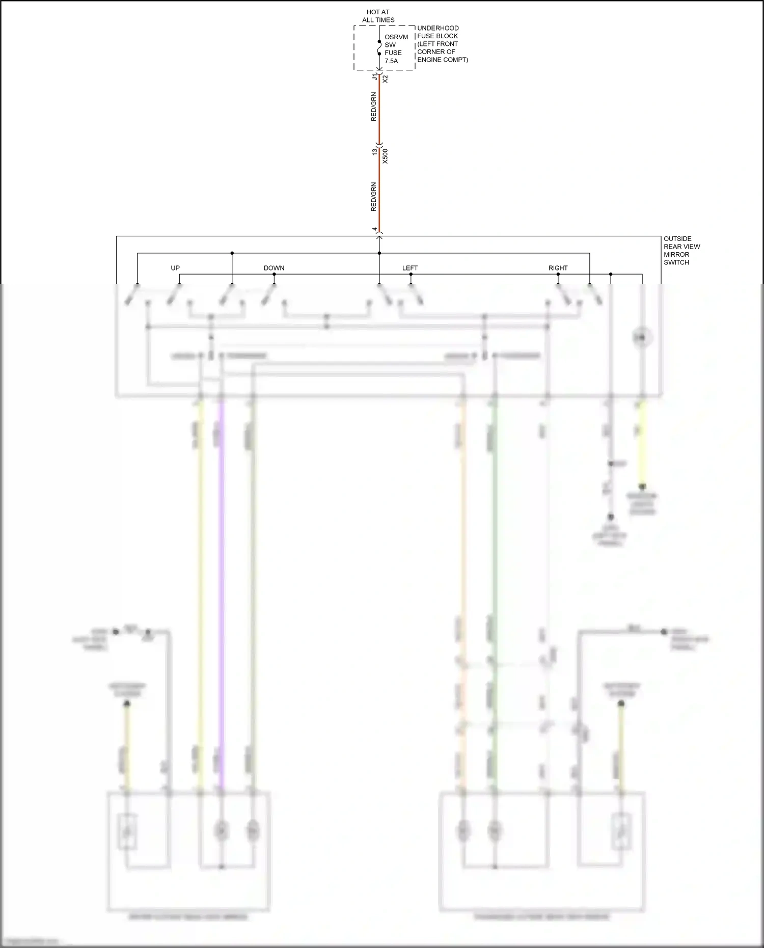 Chevrolet Tracker III (2013-2017) yel/brn wiring diagram  (4 of 5)