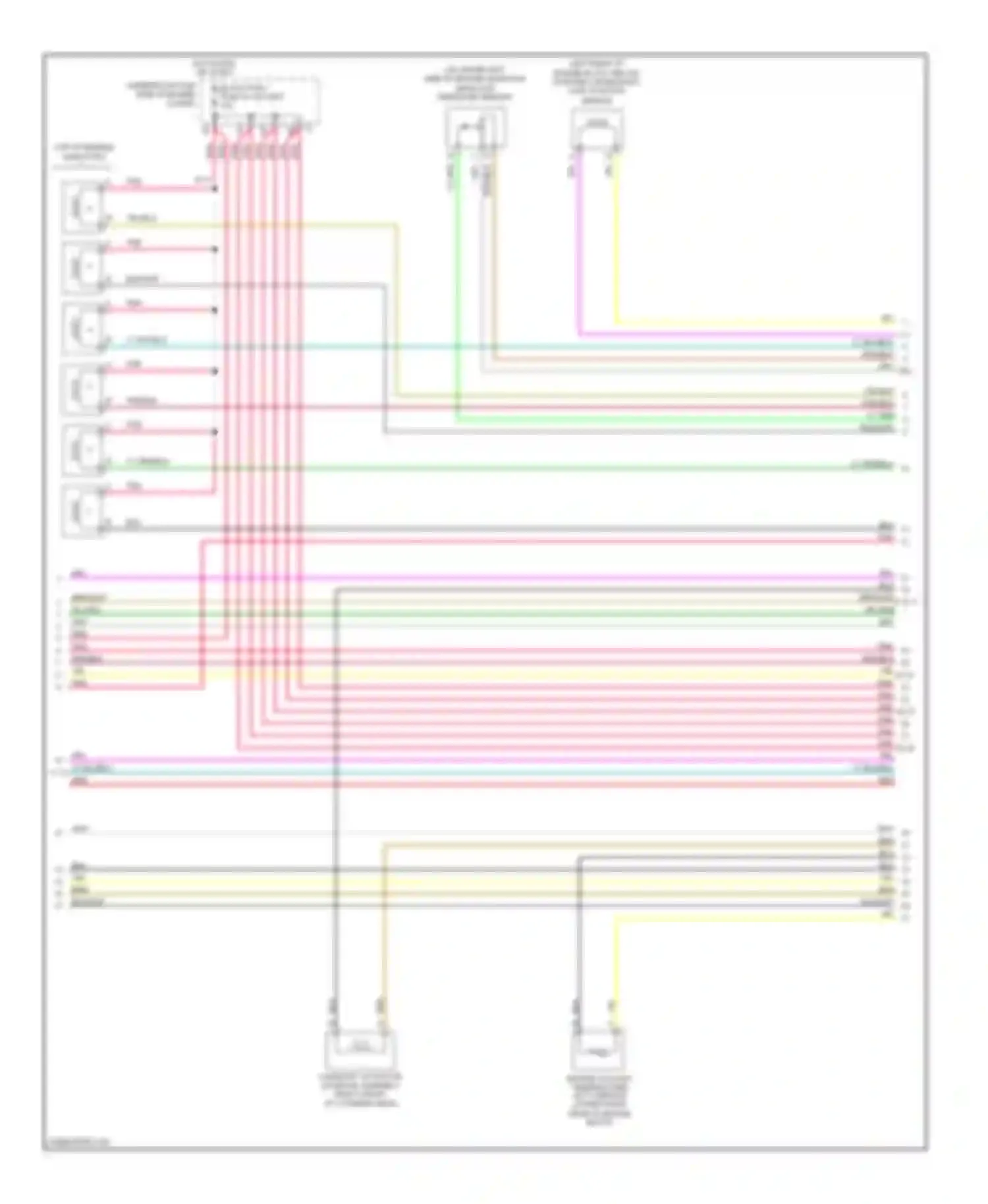 TrailBlazer Chevrolet I facelift (2005-2009): Wiring diagram engine performance 4.2l vin s (3 of 7)