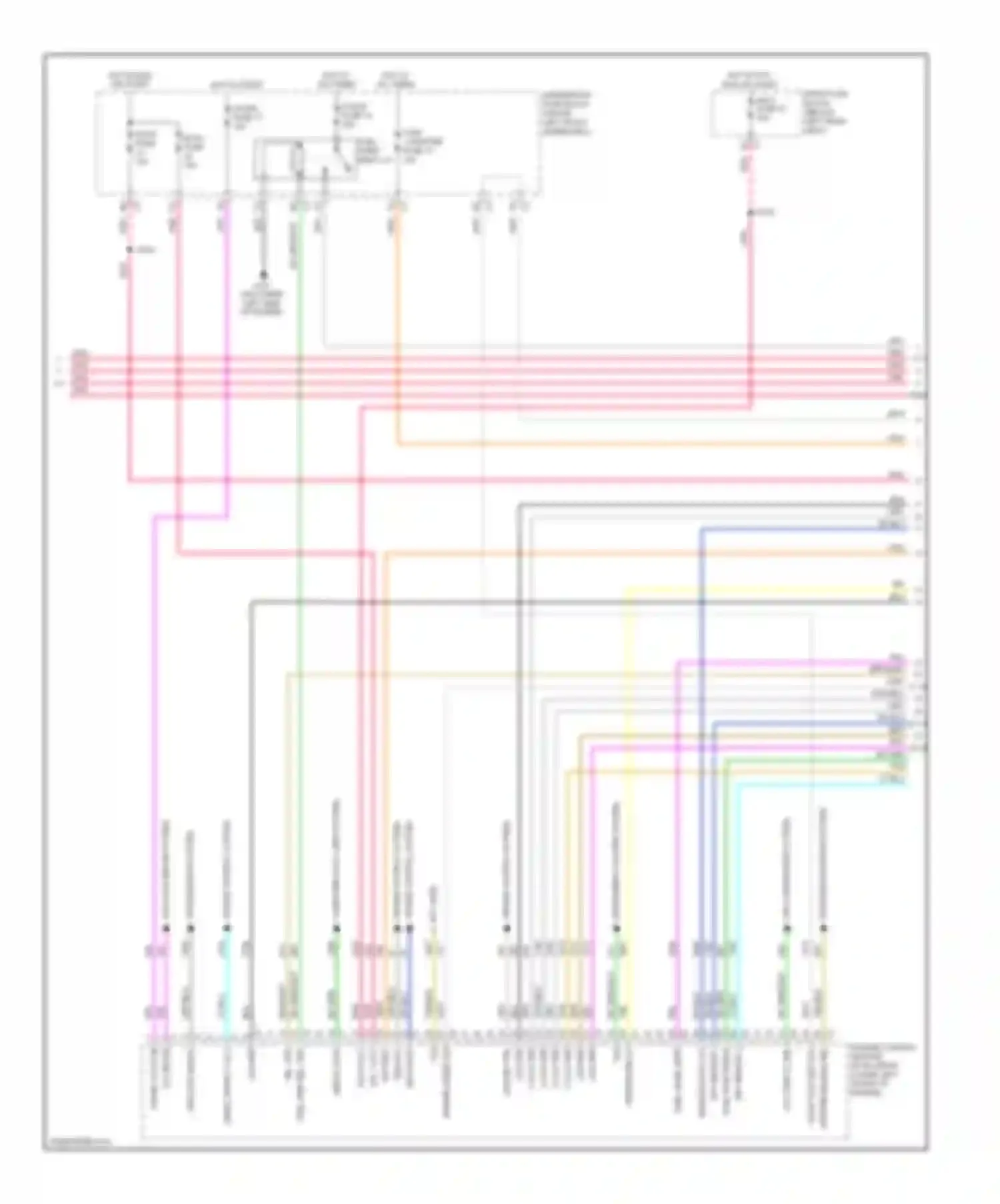 TrailBlazer Chevrolet I facelift (2005-2009): Wiring diagram engine performance 5.3l vin m (2 of 5)
