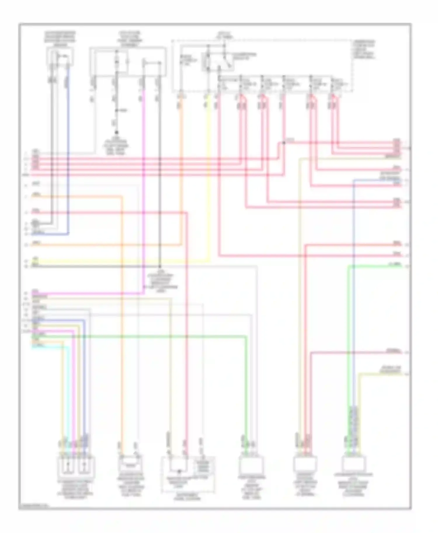 TrailBlazer Chevrolet I facelift (2005-2009): Wiring diagram engine performance 5.3l vin m (3 of 5)