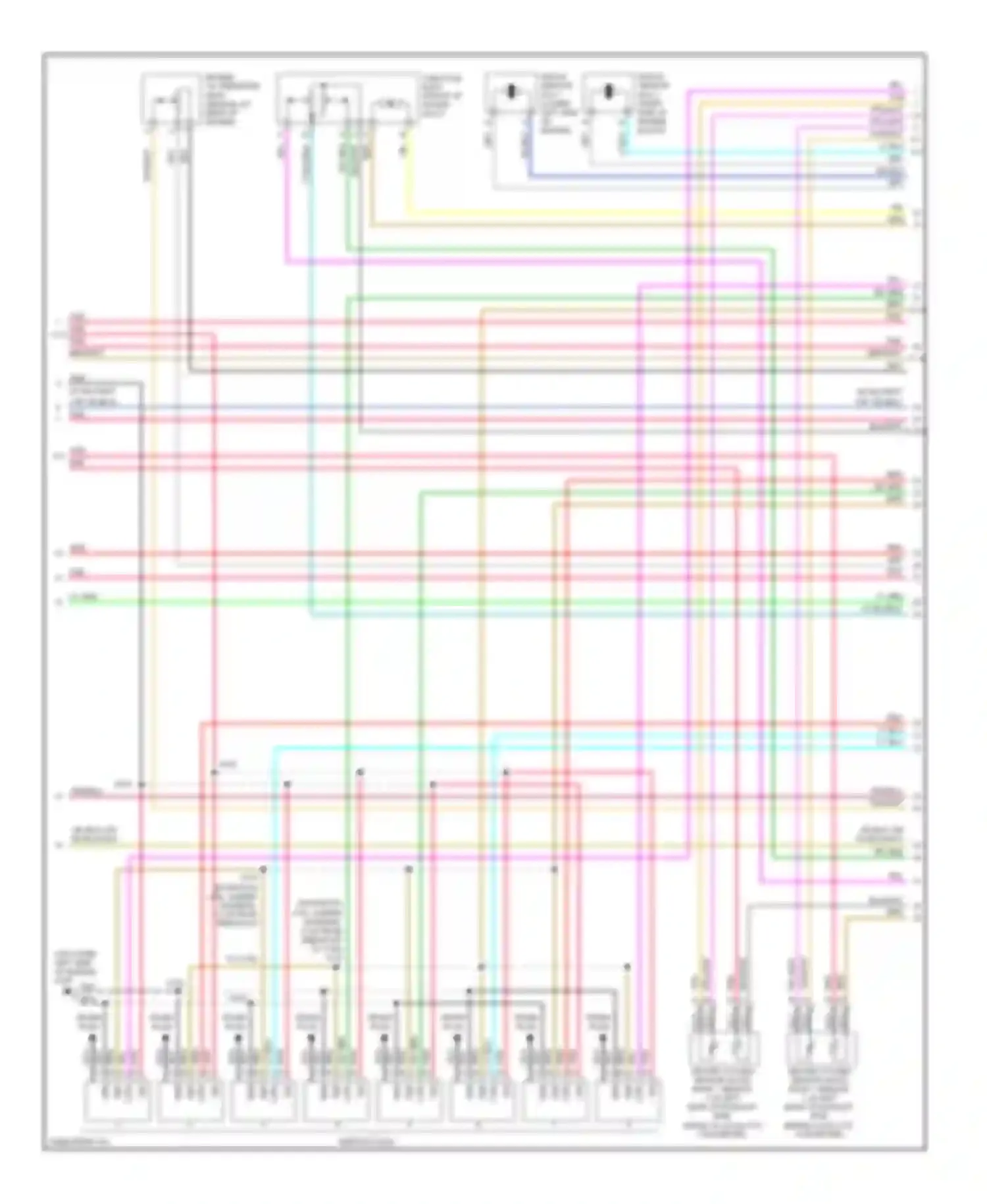 TrailBlazer Chevrolet I facelift (2005-2009): Wiring diagram engine performance 5.3l vin m (4 of 5)