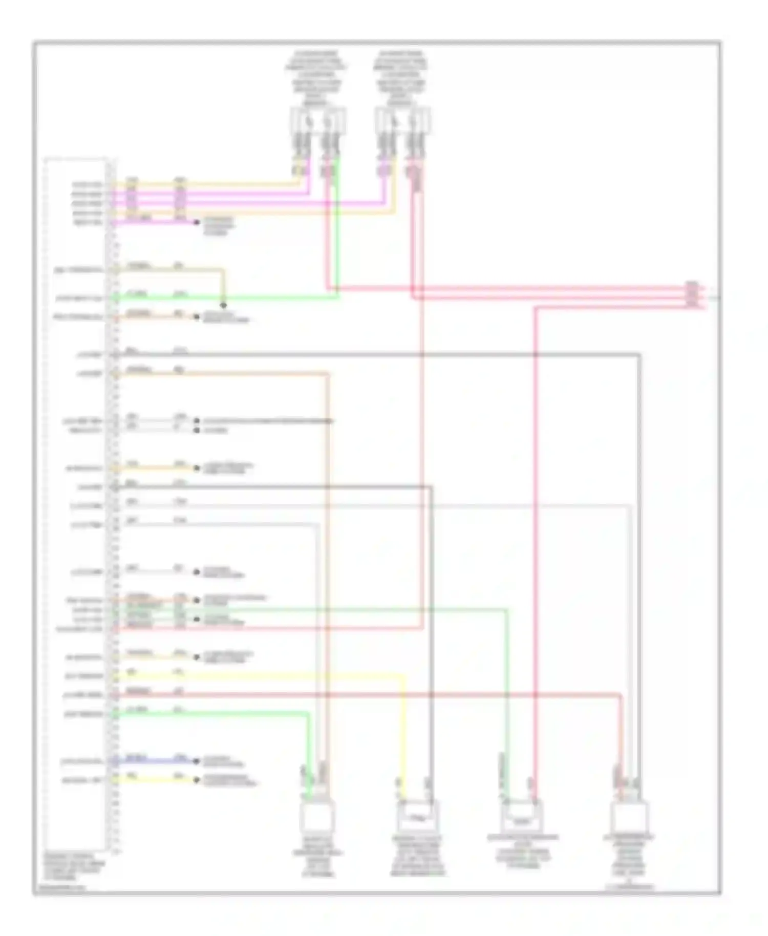 Wiring diagram bank 2 sensor 2 for Chevrolet TrailBlazer I facelift (2005-2009) (3 of 3)