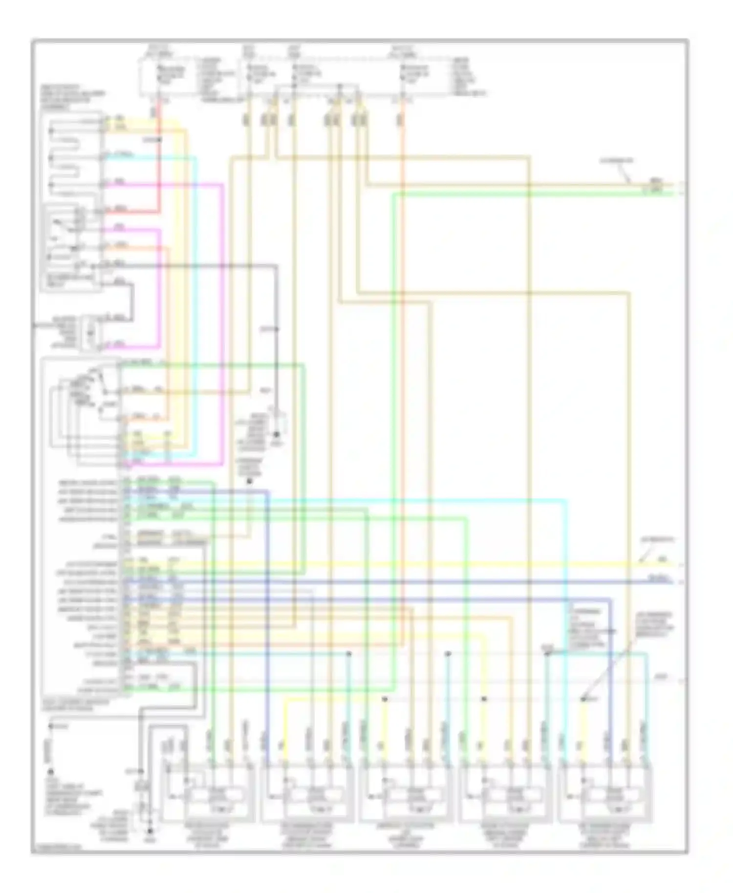 Wiring diagram off low for Chevrolet TrailBlazer I facelift (2005-2009) (1 of 1)