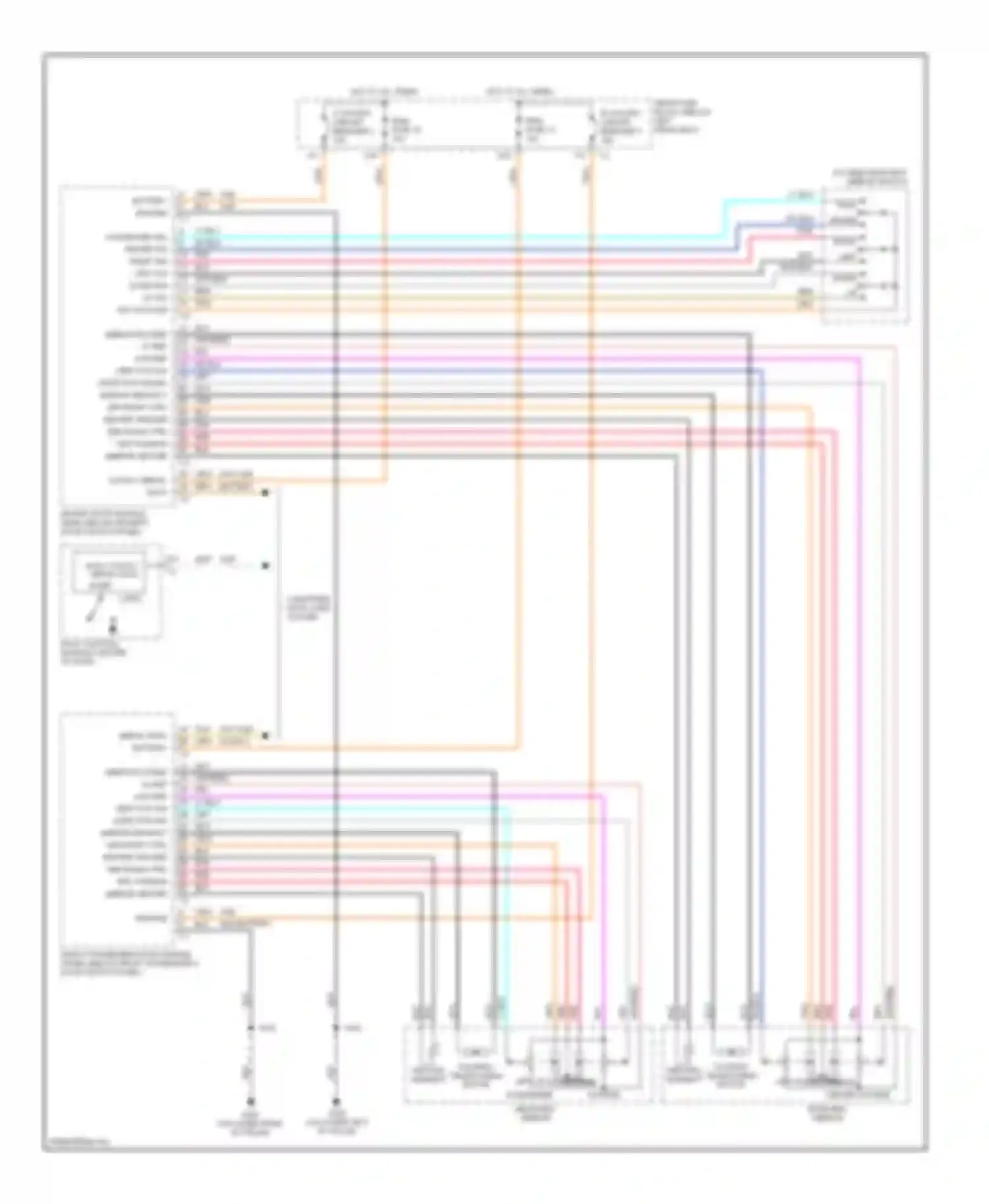 Wiring diagram pdm fuse 12 for Chevrolet TrailBlazer I facelift (2005-2009) (2 of 2)