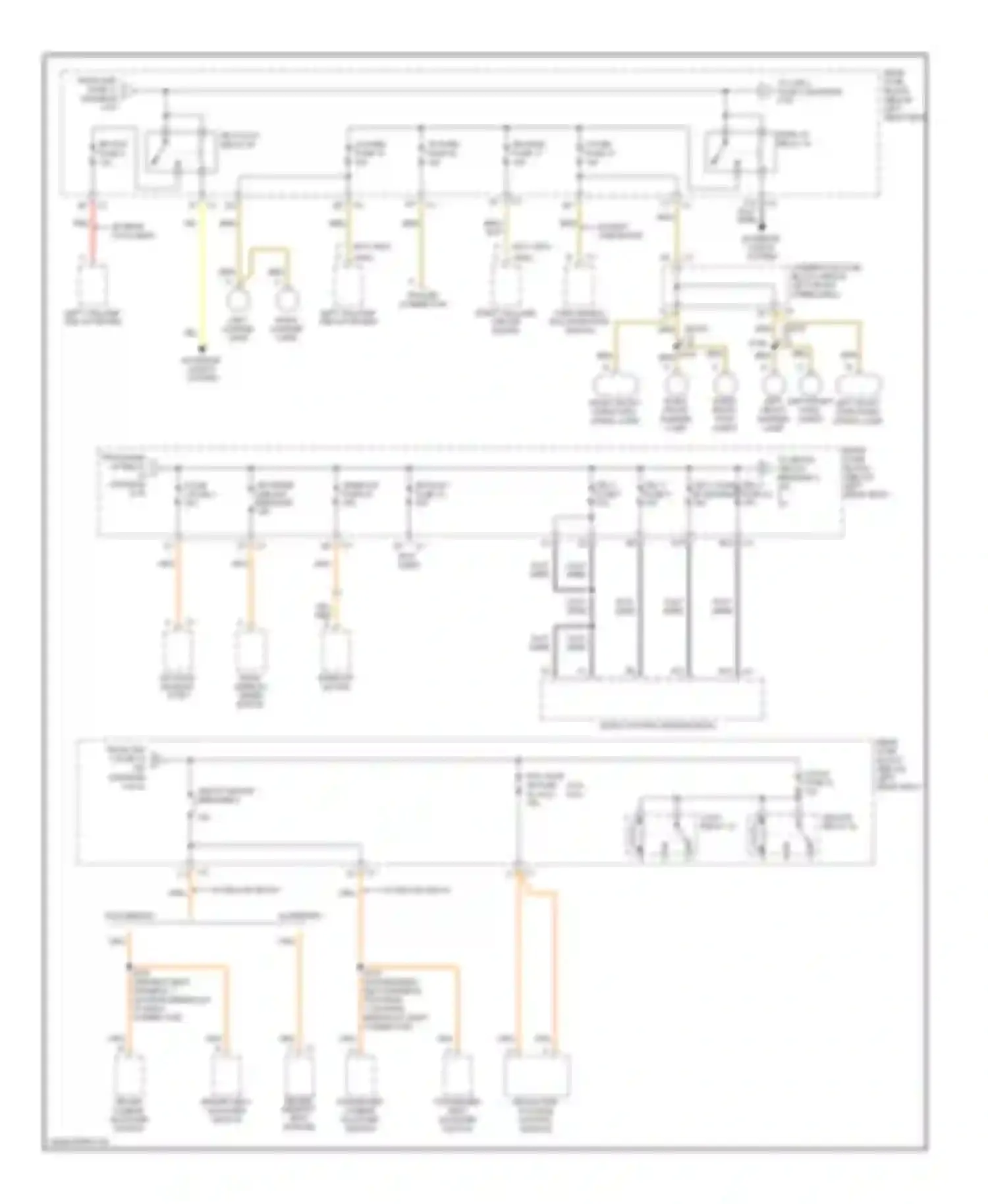 Wiring diagram rr fog fuse 5 for Chevrolet TrailBlazer I facelift (2005-2009) (2 of 2)