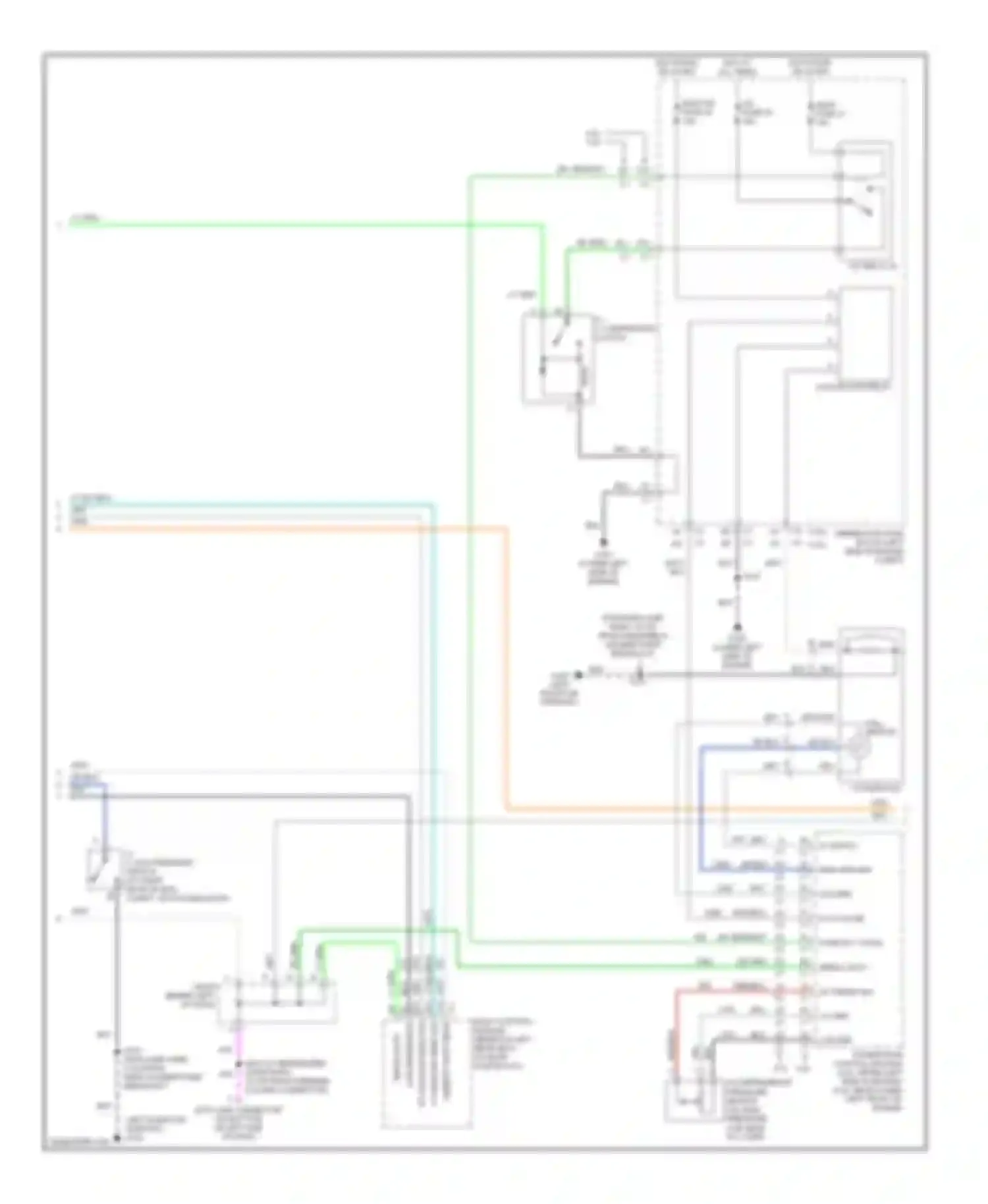 TrailBlazer Chevrolet I (2001-2006): Automatic a/c circuit, long wheel base (2 of 3)