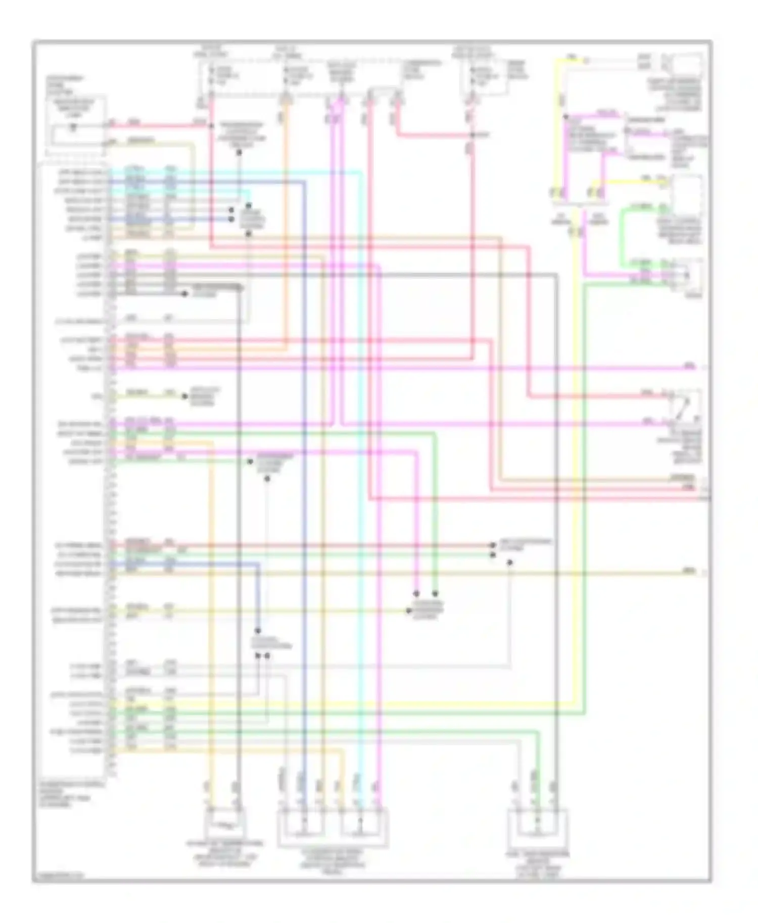 TrailBlazer Chevrolet I (2001-2006): Wiring diagram engine performance 4.2l vin s (1 of 5)