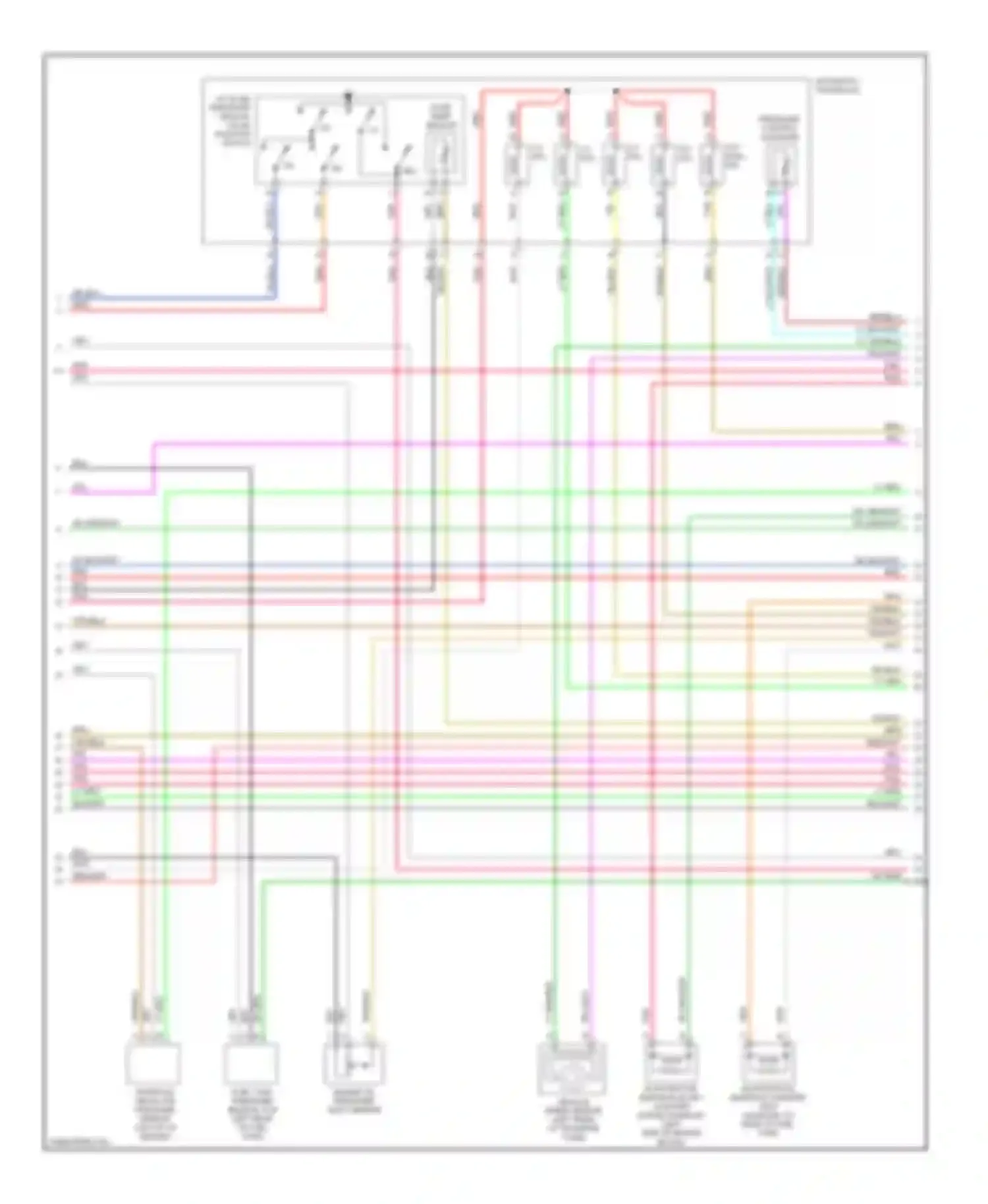 TrailBlazer Chevrolet I (2001-2006): Wiring diagram engine performance 5.3l vin p (3 of 5)