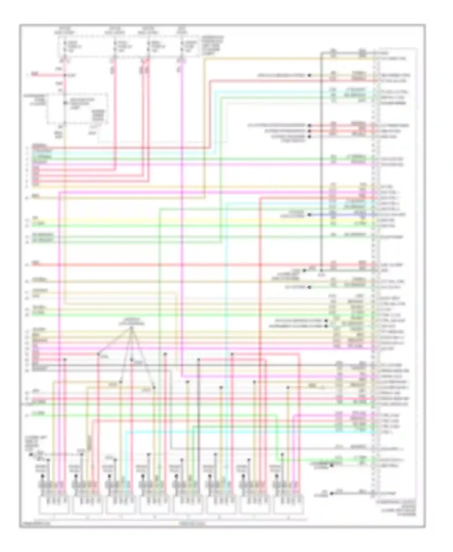 TrailBlazer Chevrolet I (2001-2006): Wiring diagram engine performance 5.3l vin p (5 of 5)