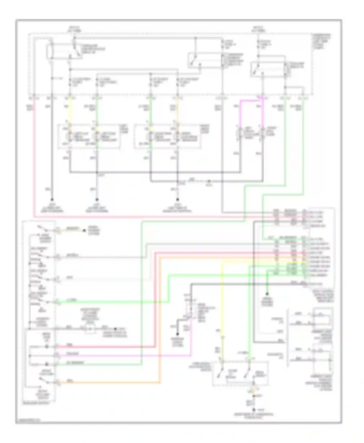 TrailBlazer Chevrolet I (2001-2006): Headlights circuit