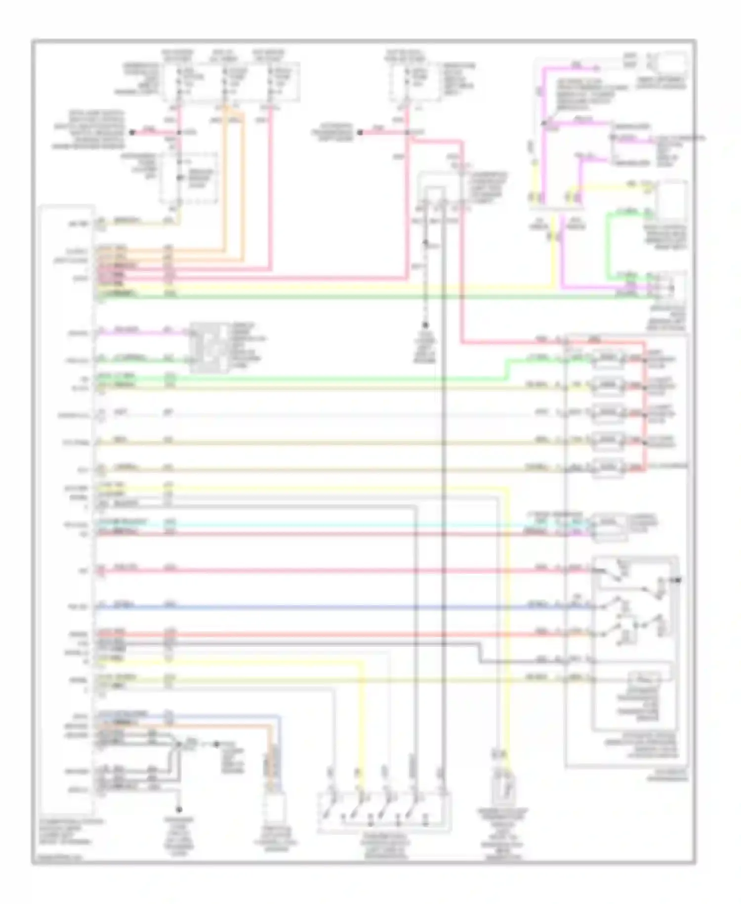 TrailBlazer Chevrolet I (2001-2006): A/t circuit