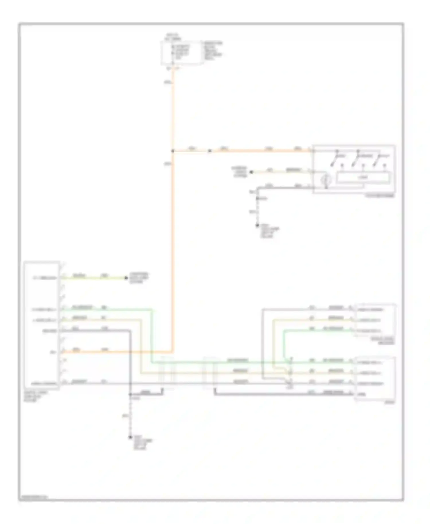 Wiring diagram computer data lines system for Chevrolet TrailBlazer I (2001-2006) (11 of 13)