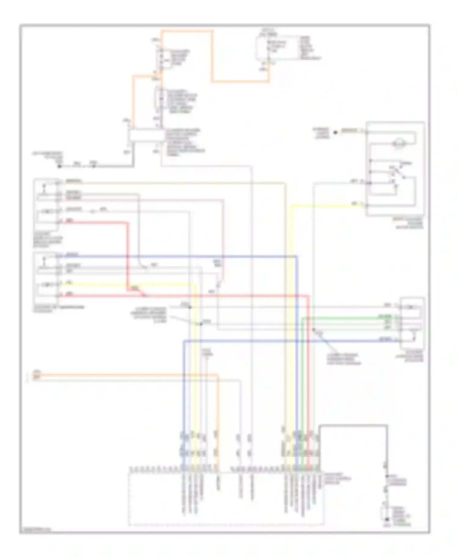 Wiring diagram gry/wht for Chevrolet TrailBlazer I (2001-2006) (2 of 7)
