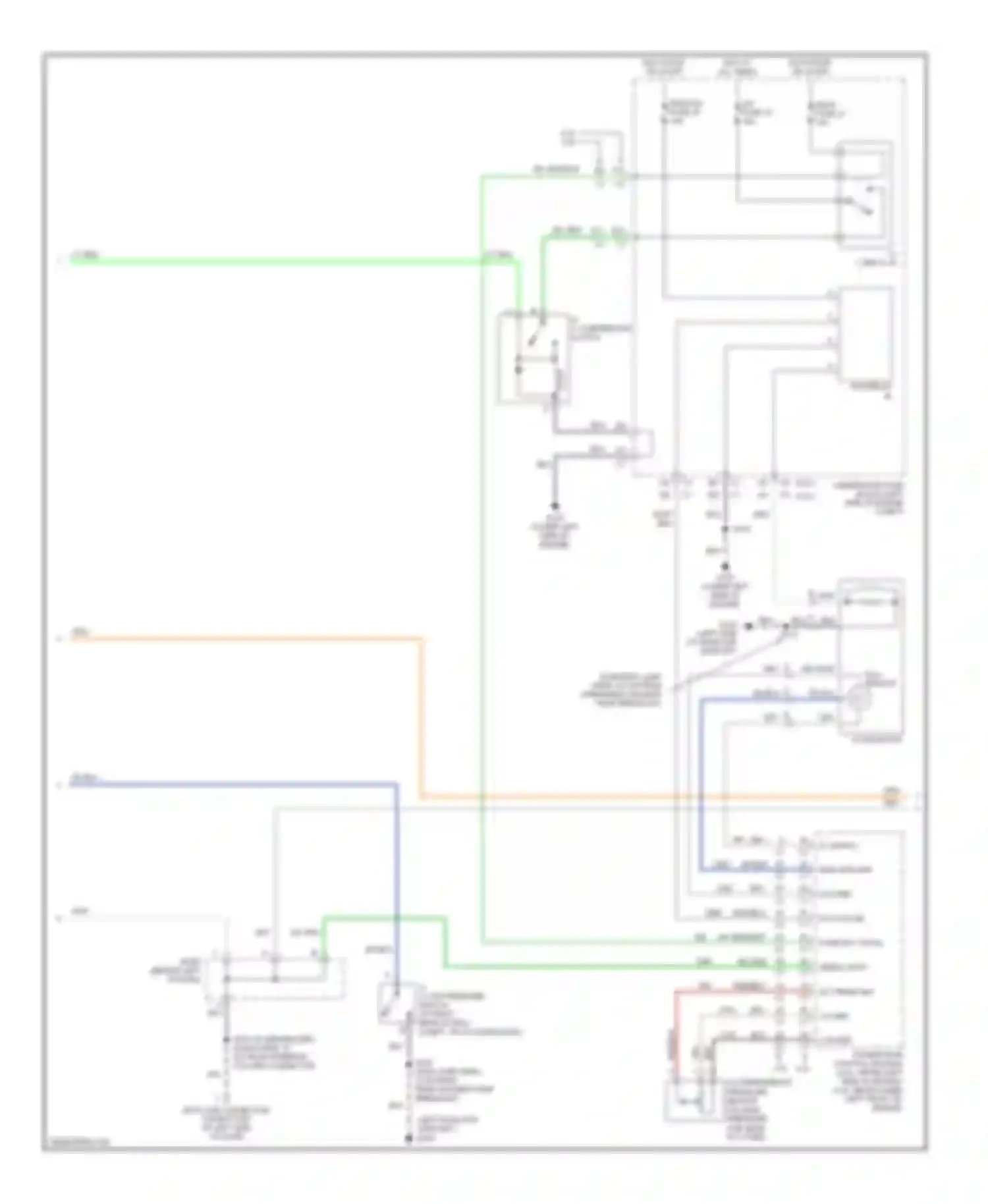 Wiring diagram hall sensor for Chevrolet TrailBlazer I (2001-2006) (4 of 5)