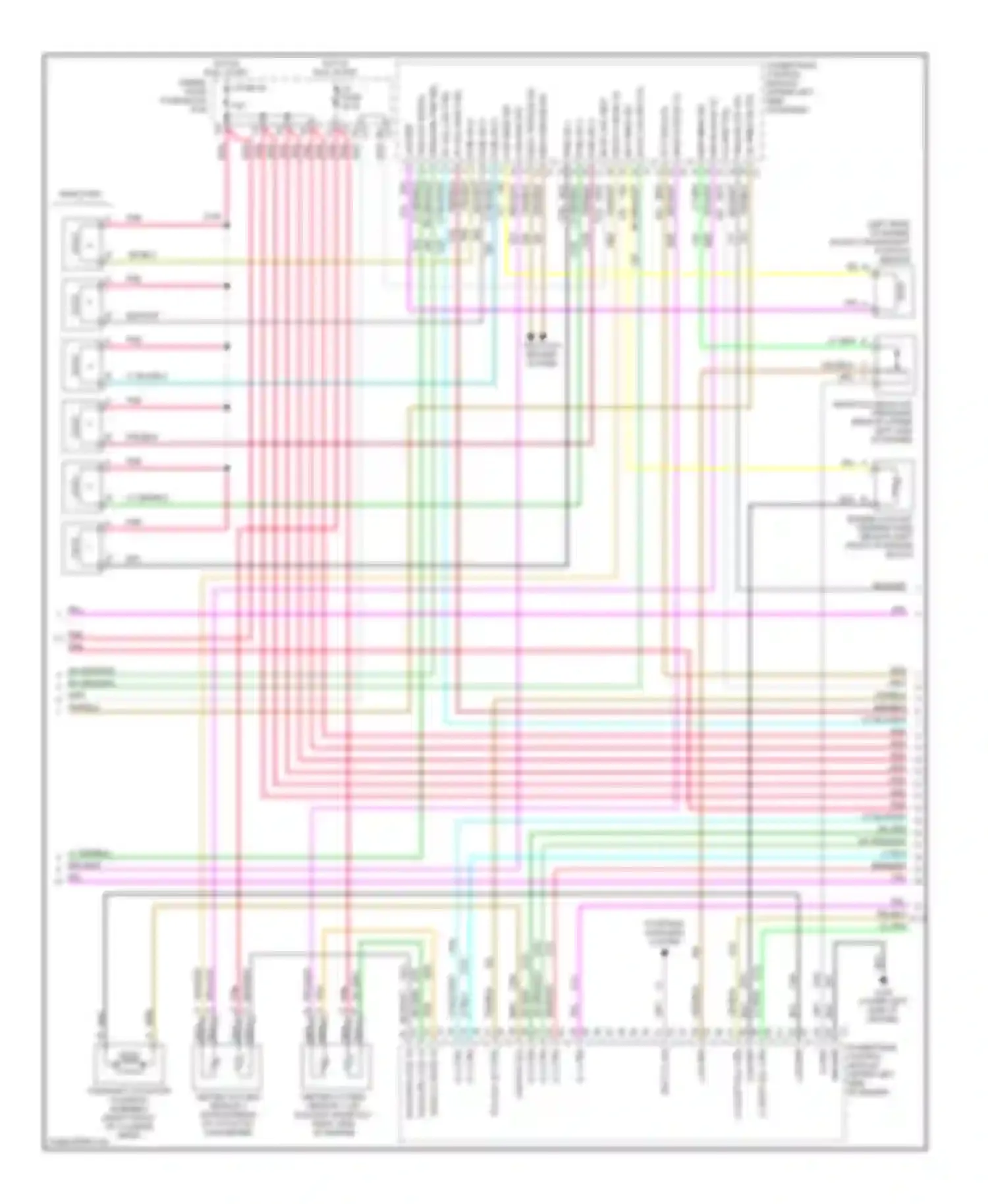 Wiring diagram ic 2 ctrl for Chevrolet TrailBlazer I (2001-2006) (1 of 1)