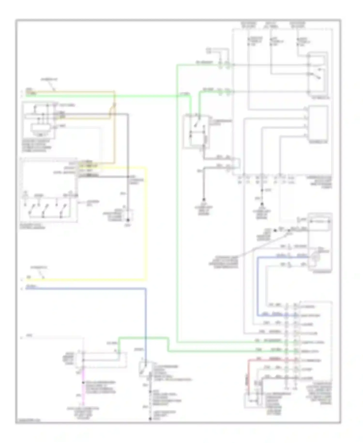 Wiring diagram low ref for Chevrolet TrailBlazer I (2001-2006) (7 of 16)