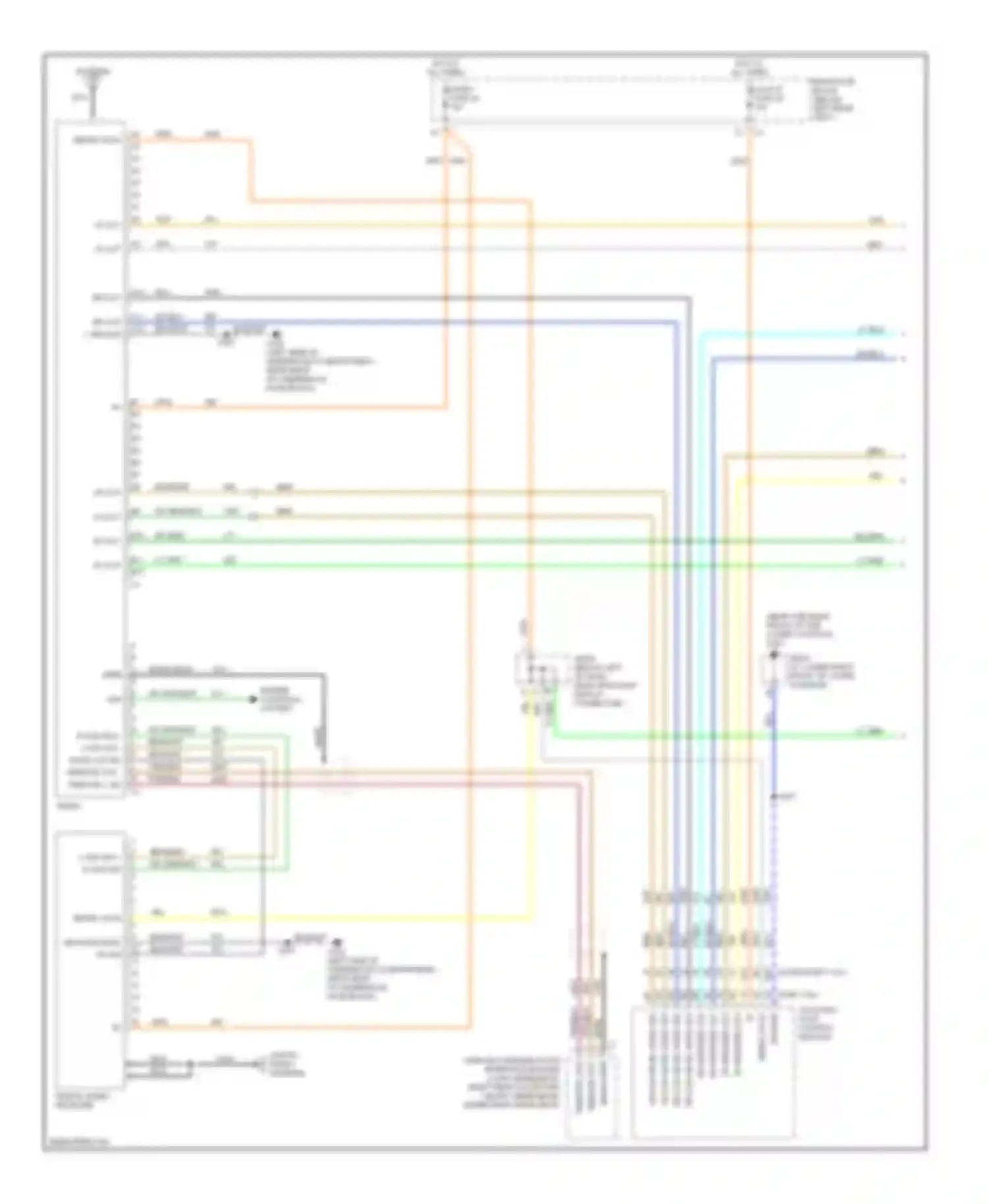Wiring diagram pnk/blk for Chevrolet TrailBlazer I (2001-2006) (1 of 13)