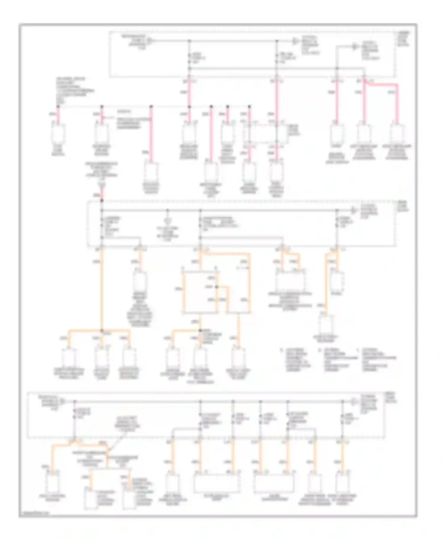 Wiring diagram radio fuse 41 for Chevrolet TrailBlazer I (2001-2006) (5 of 6)