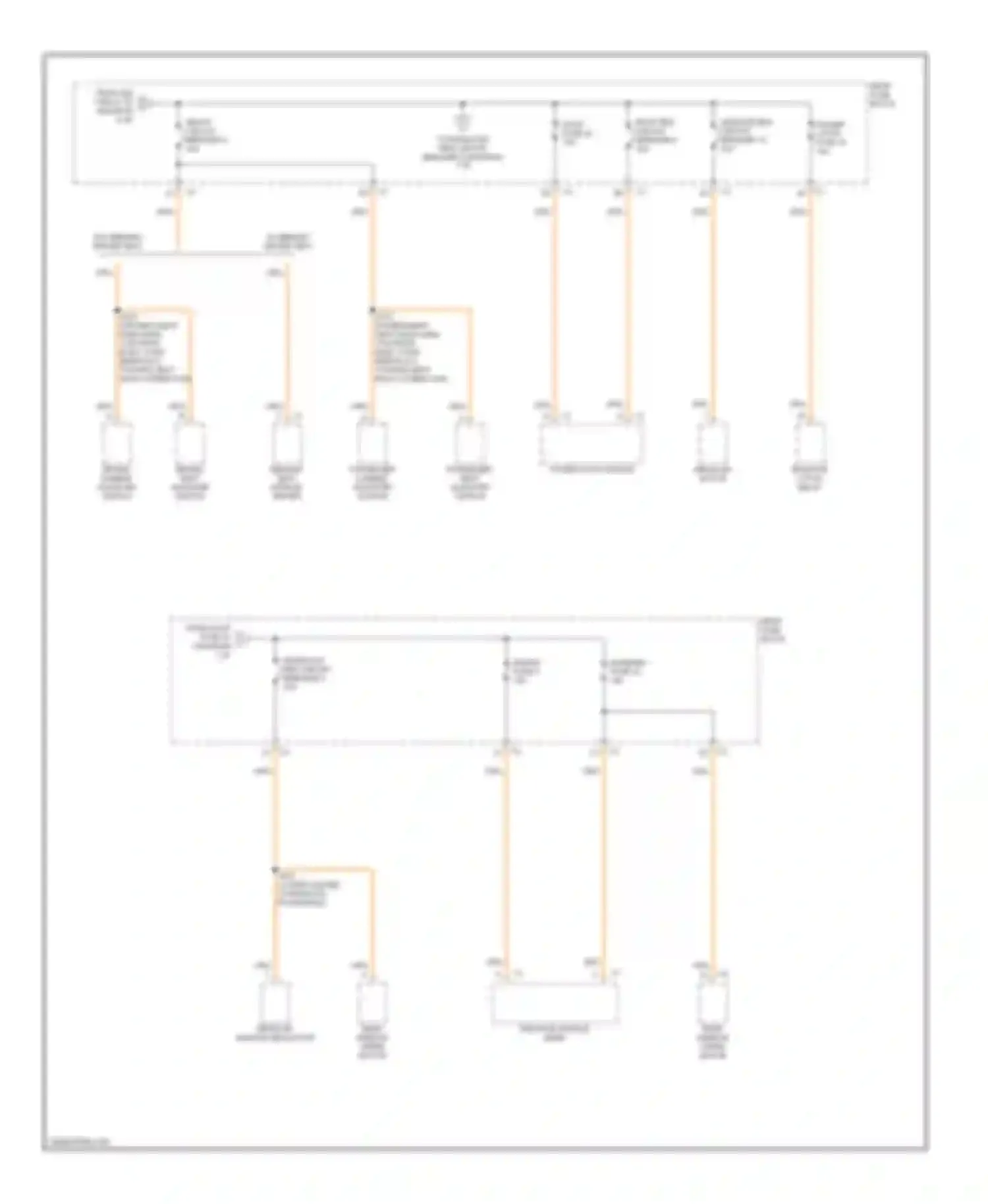 Wiring diagram seats circuit breaker 8 for Chevrolet TrailBlazer I (2001-2006) (4 of 4)