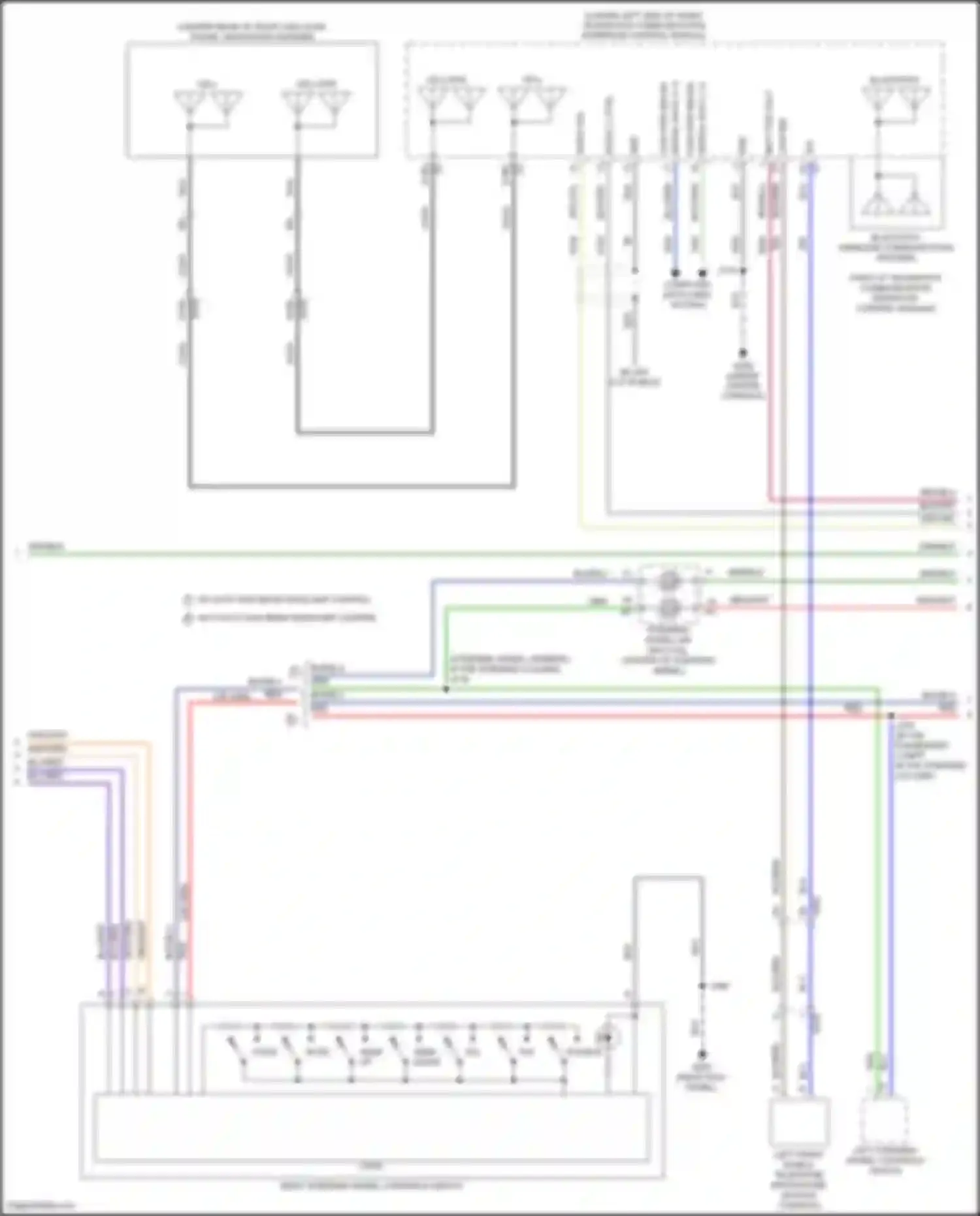 TrailBlazer Chevrolet II facelift (2017-2024): Radio circuit, low level w/o active noise (2 of 3)