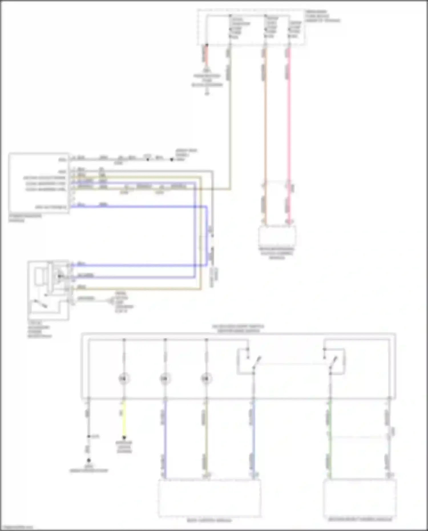 Wiring diagram blunt cut) for Chevrolet TrailBlazer II facelift (2017-2024) (1 of 1)