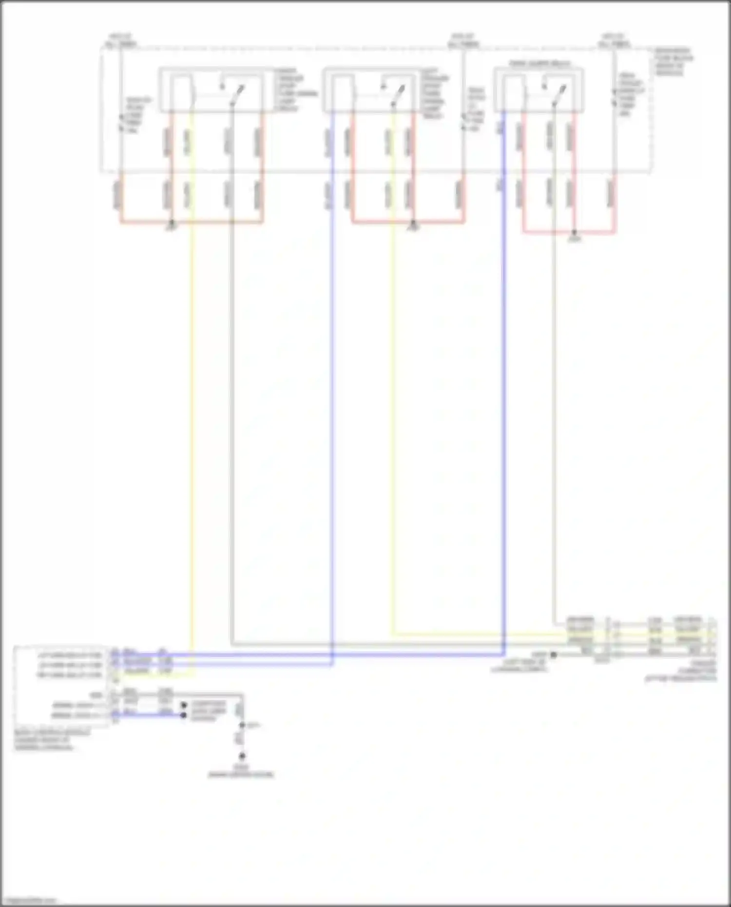 Wiring diagram body control module for Chevrolet TrailBlazer II facelift (2017-2024) (20 of 23)